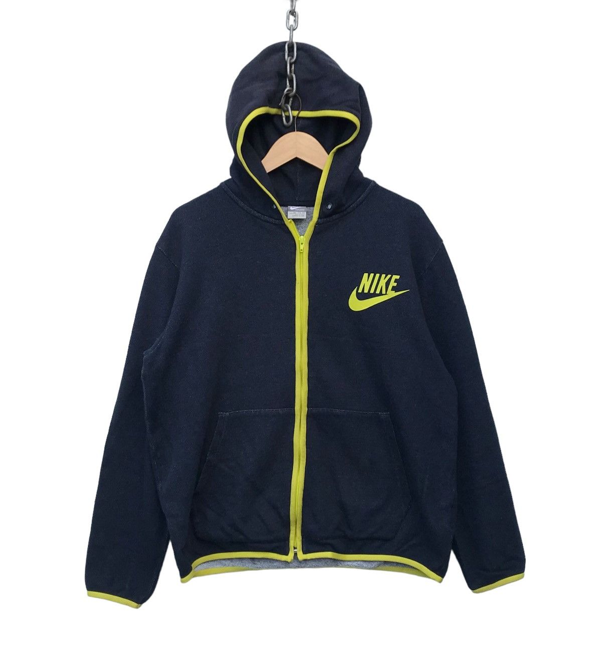 Nike Nike Swoosh Hoodie Big Logo Nike Streetwear Sweater Size US L / EU 52-54 / 3 - 1 Thumbnail