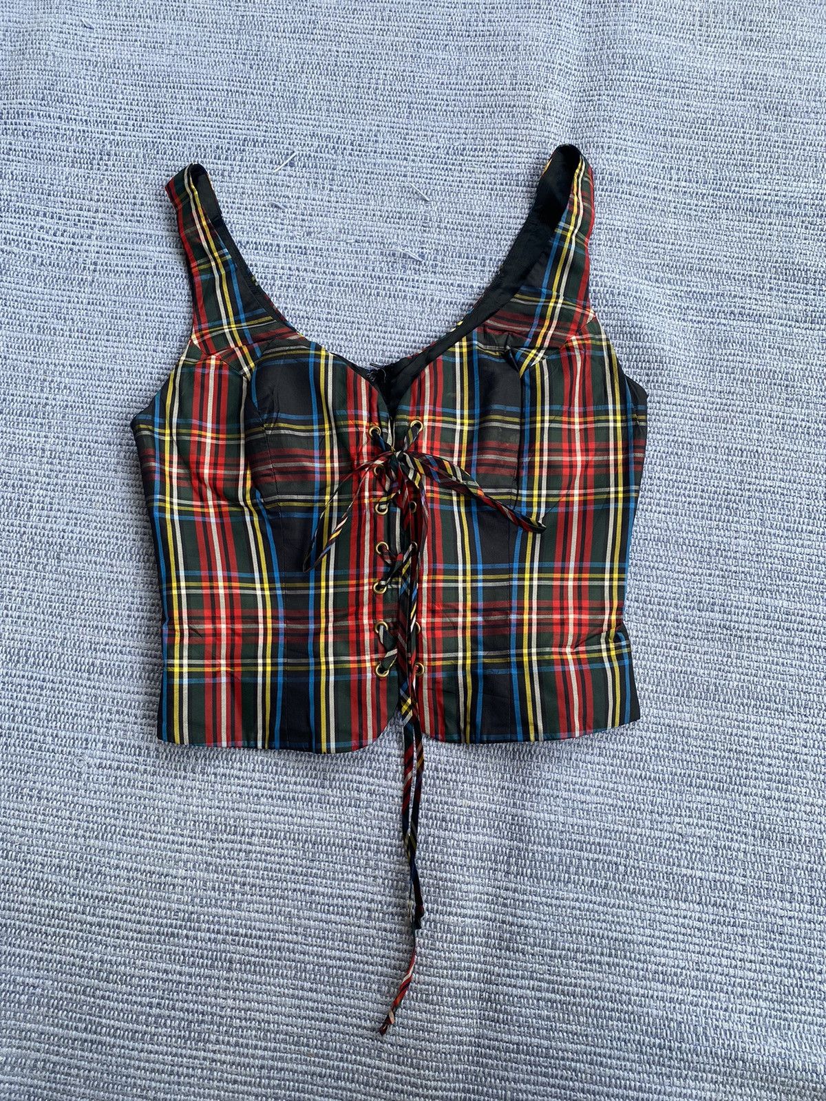 Moschino vintage red tartan Size XS / US 0-2 / IT 36-38 - 9 Thumbnail