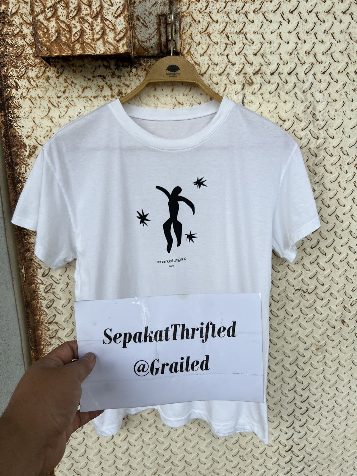 Emanuel Ungaro EMANUEL UNGARO PARIS TEE Size US M / EU 48-50 / 2 - 10 Thumbnail