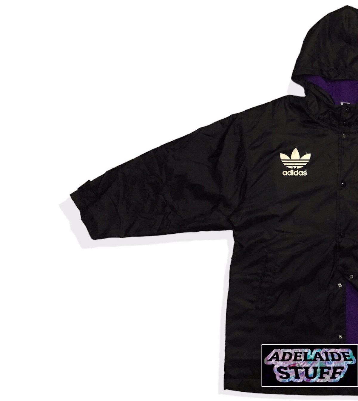 Adidas × Vintage Windbreaker Jacket Adidas Big Logo Size US XXL / EU 58 / 5 - 2 Thumbnail