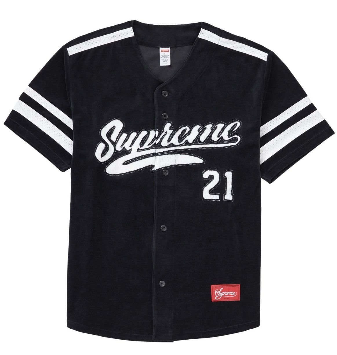 Supreme Supreme chosen one baseball Jersey black | Grailed