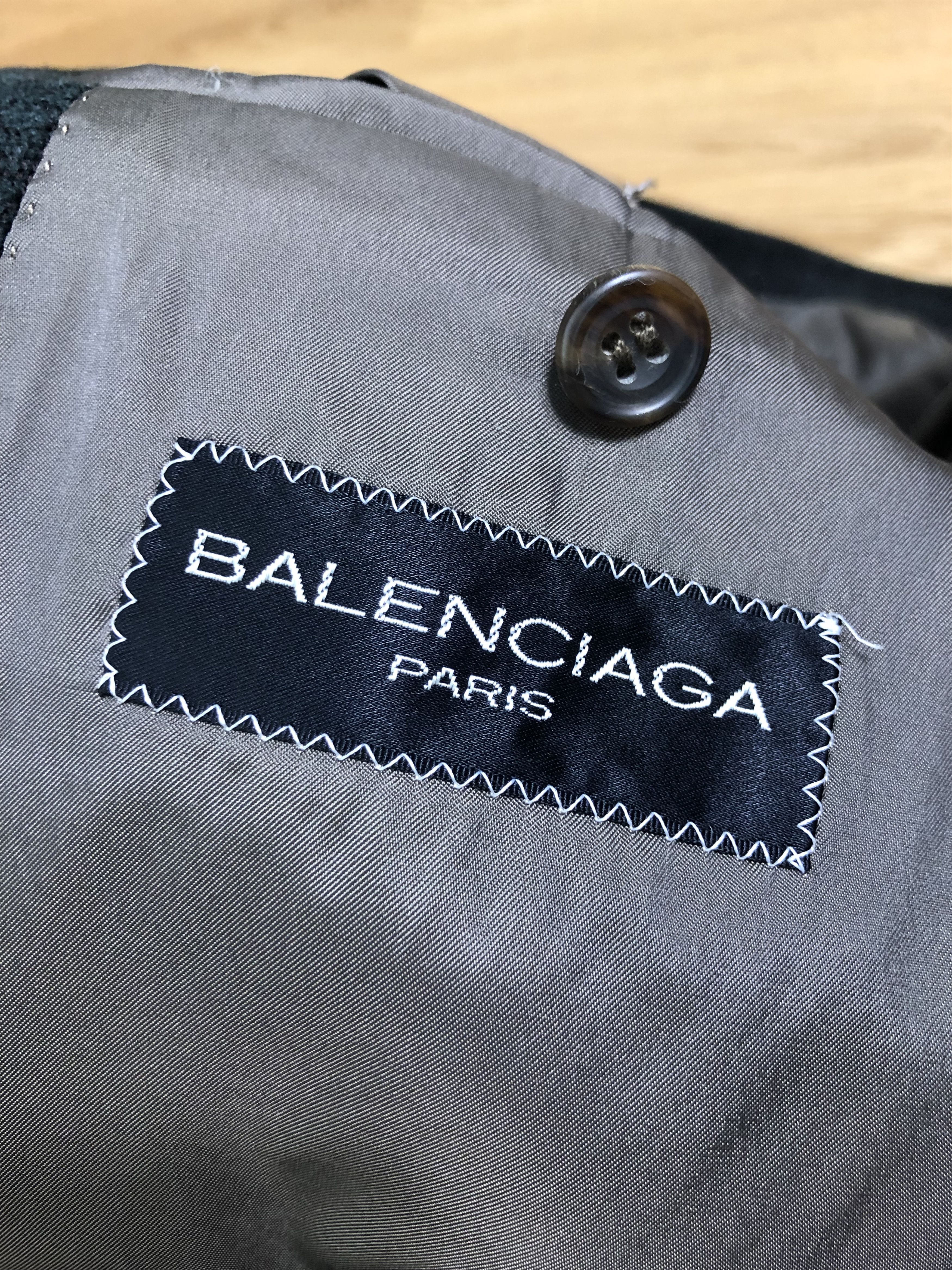 Balenciaga RARE🔥VINTAGE 80’S BALENCIAGA MADE IN JAPAN WOOL BLEND COAT Size US L / EU 52-54 / 3 - 6 Thumbnail