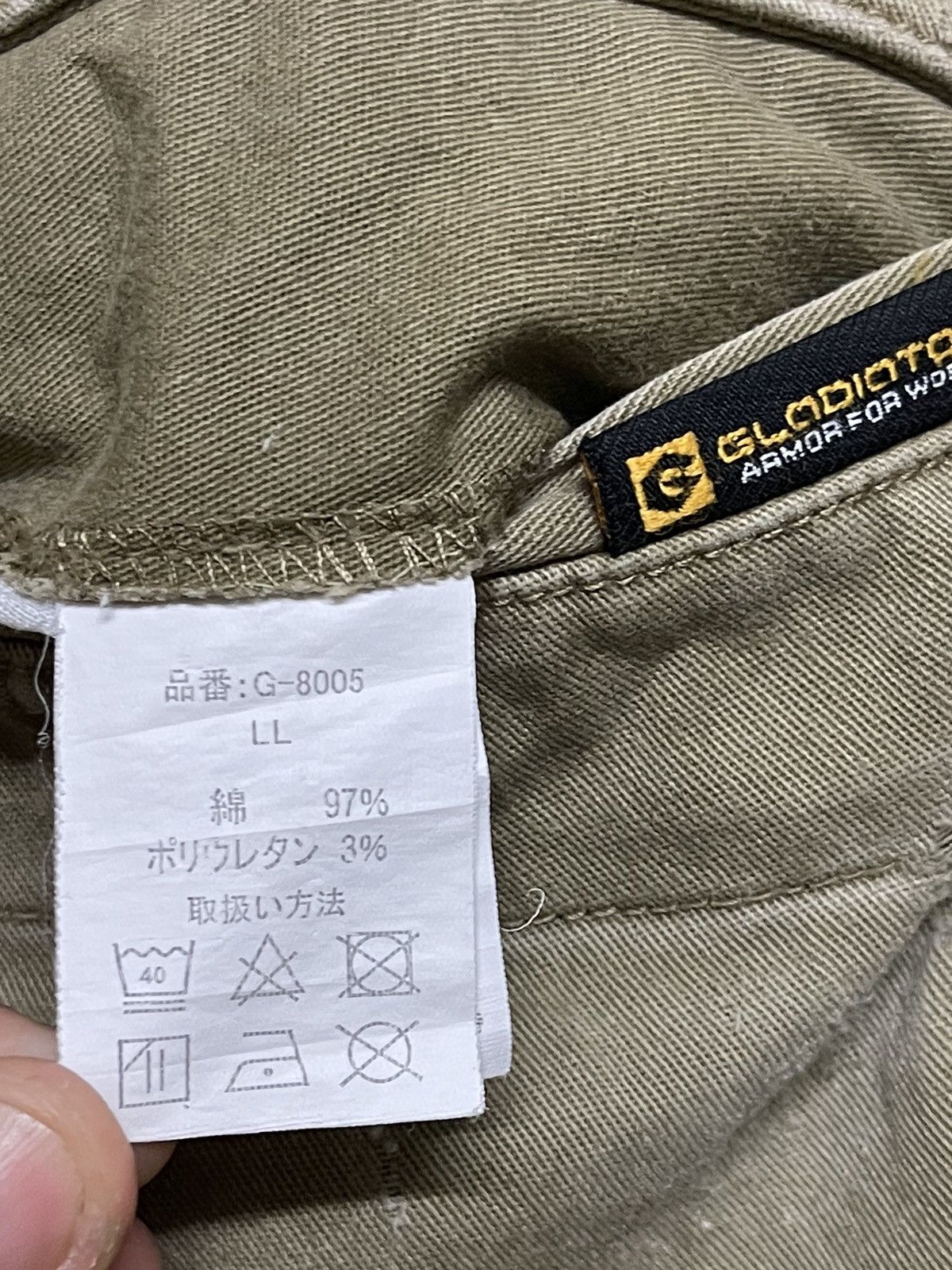 Japanese Brand Distressed Gladiator Cargo Pants Tactical 6 Pocket Size US 36 / EU 52 - 9 Thumbnail