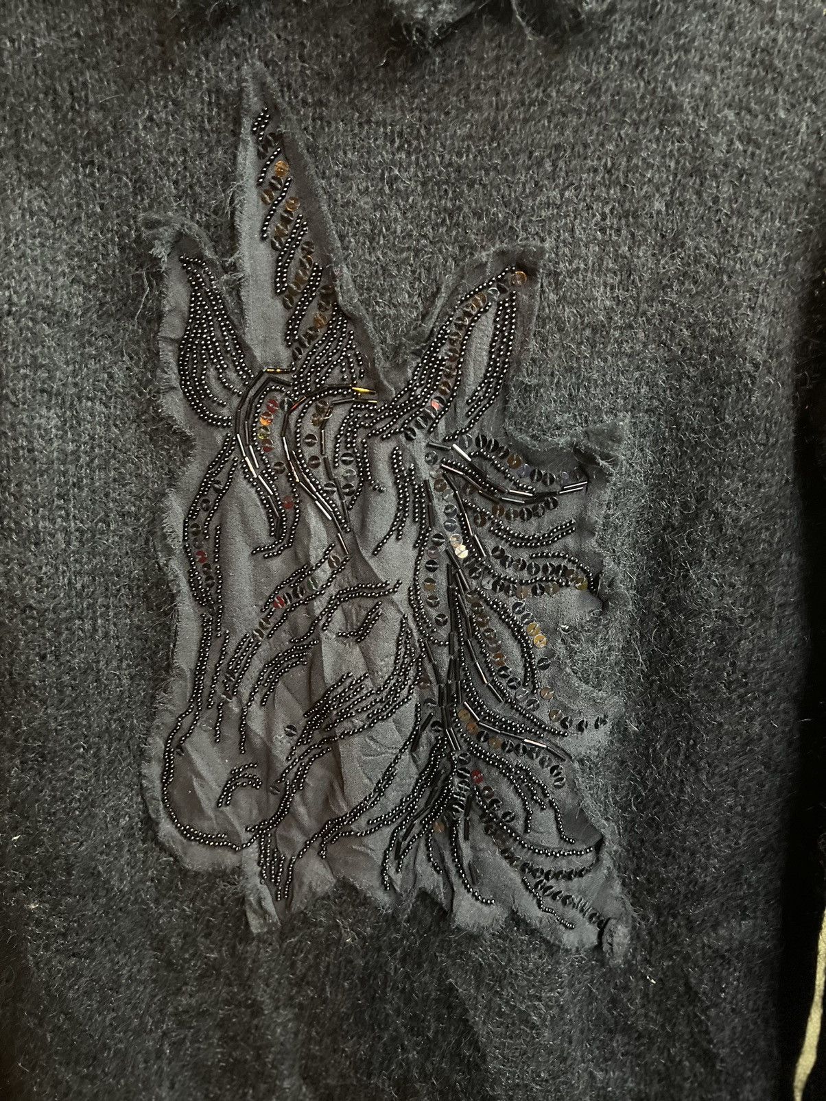 Japanese Brand Rare 🔥kyoichi fujita by tsumori chisato turtleneck black Size XS / US 0-2 / IT 36-38 - 4 Thumbnail