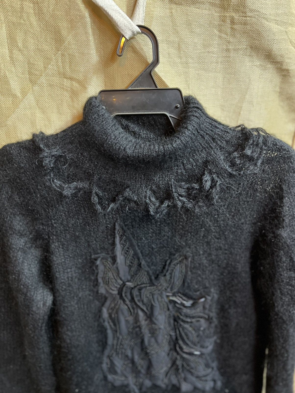 Japanese Brand Rare 🔥kyoichi fujita by tsumori chisato turtleneck black Size XS / US 0-2 / IT 36-38 - 2 Thumbnail