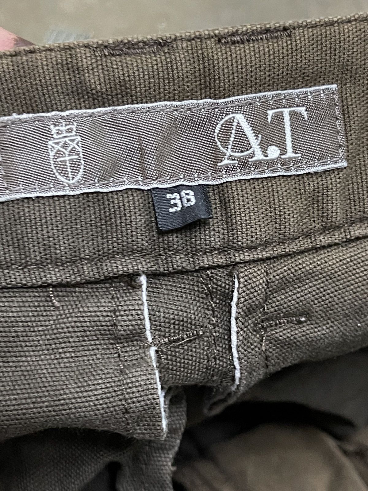 Seditionaries Japanese Brand A.T Military Colour Bondage Pants Size US 30 / EU 46 - 7 Thumbnail