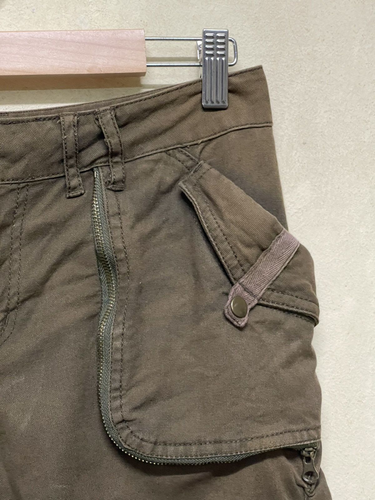 Seditionaries Japanese Brand A.T Military Colour Bondage Pants Size US 30 / EU 46 - 3 Thumbnail