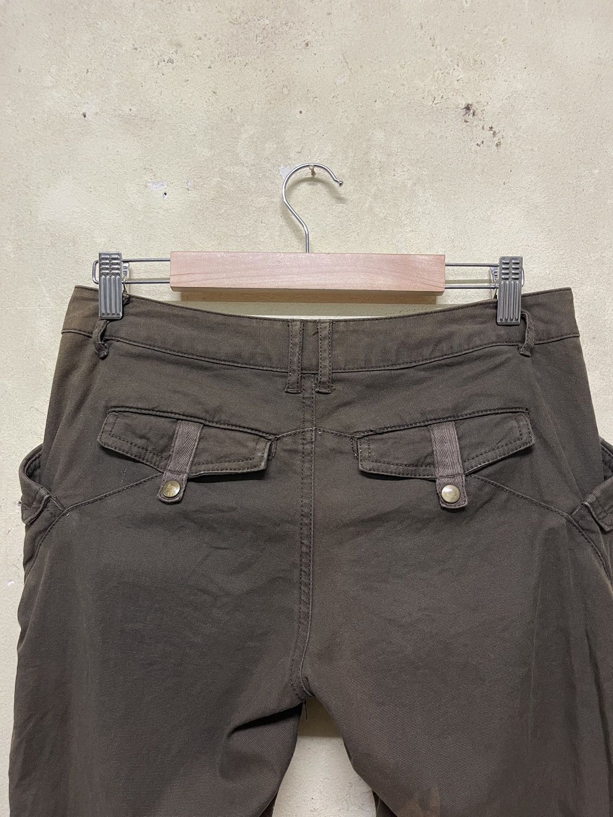 Seditionaries Japanese Brand A.T Military Colour Bondage Pants Size US 30 / EU 46 - 6 Thumbnail