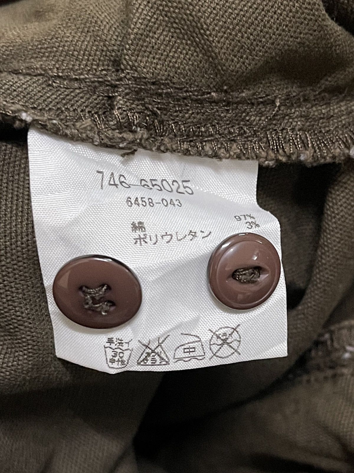 Seditionaries Japanese Brand A.T Military Colour Bondage Pants Size US 30 / EU 46 - 8 Thumbnail
