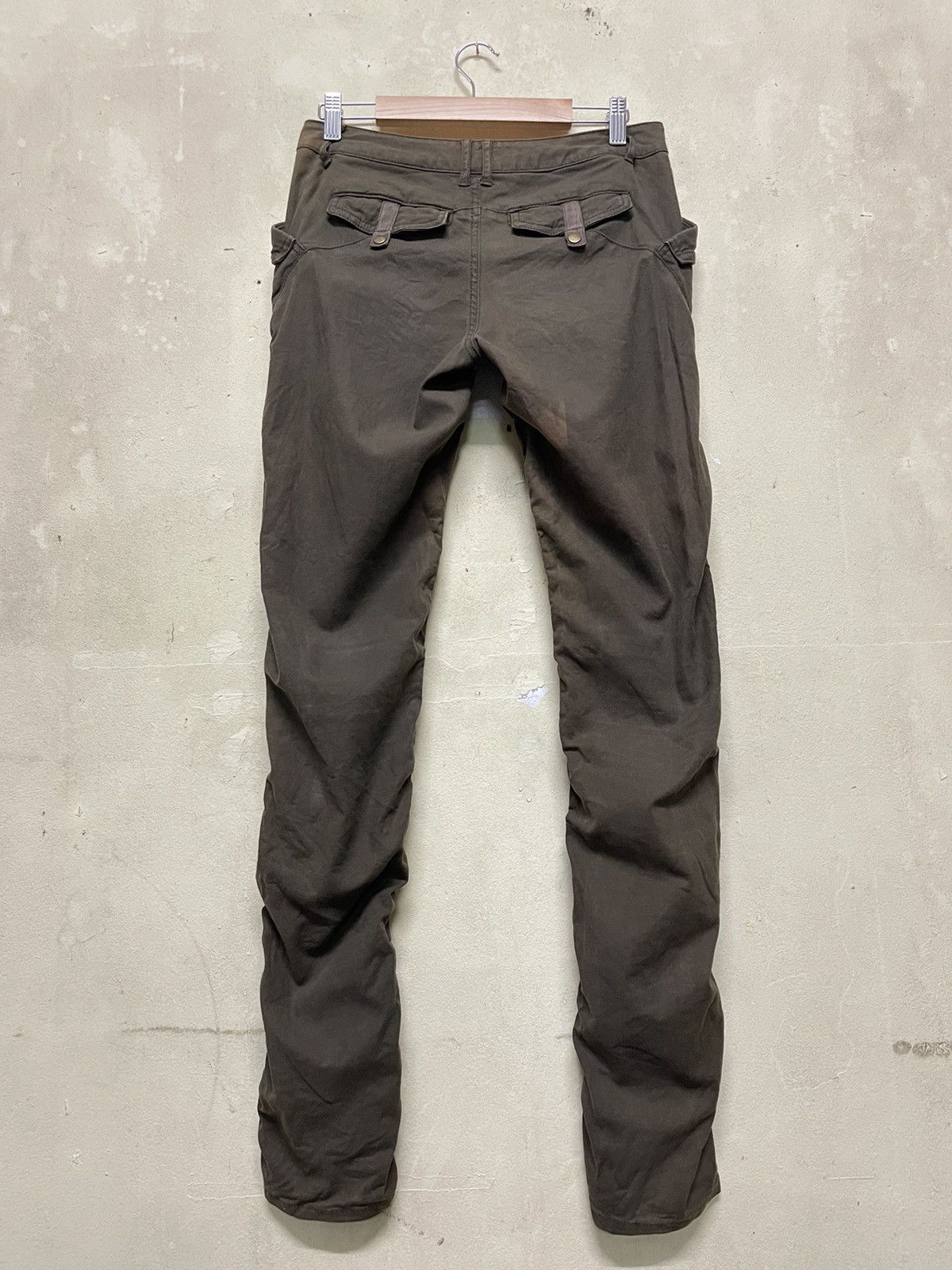 Seditionaries Japanese Brand A.T Military Colour Bondage Pants Size US 30 / EU 46 - 5 Thumbnail