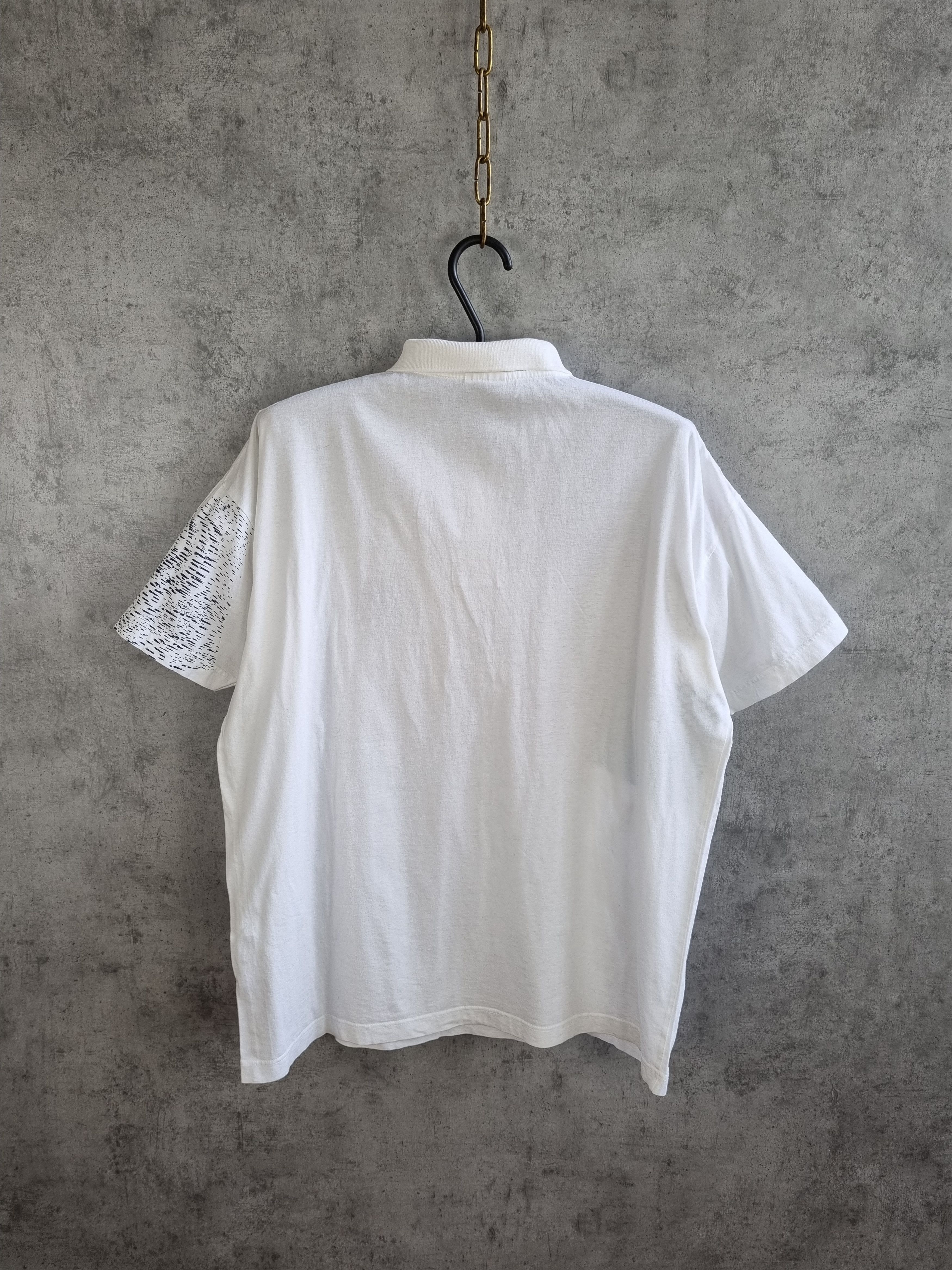 Sergio Tacchini 90s Sergio Tacchini Art Polo Shirt Vintage Tennis Golf Size US L / EU 52-54 / 3 - 4 Thumbnail