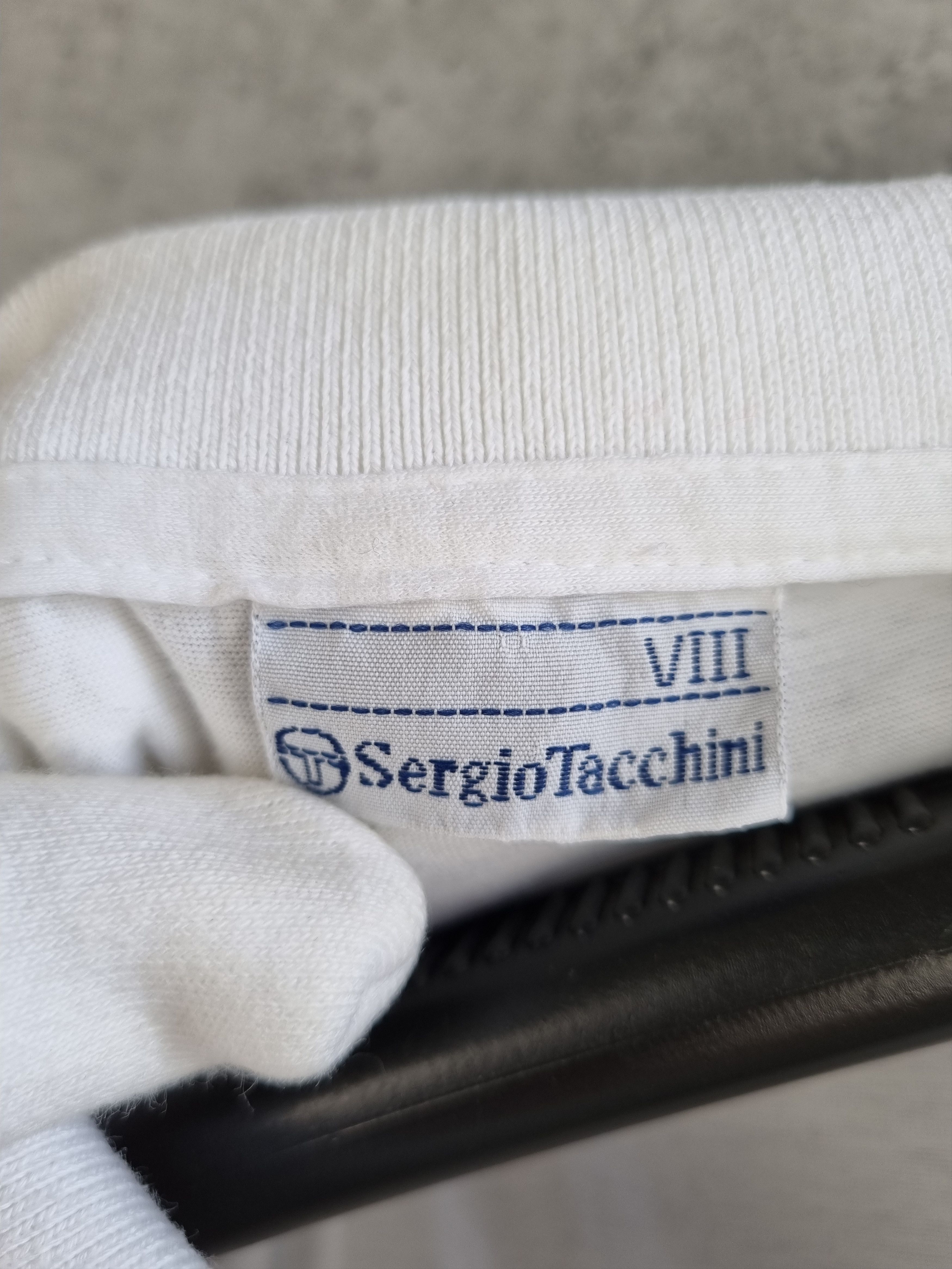 Sergio Tacchini 90s Sergio Tacchini Art Polo Shirt Vintage Tennis Golf Size US L / EU 52-54 / 3 - 7 Thumbnail