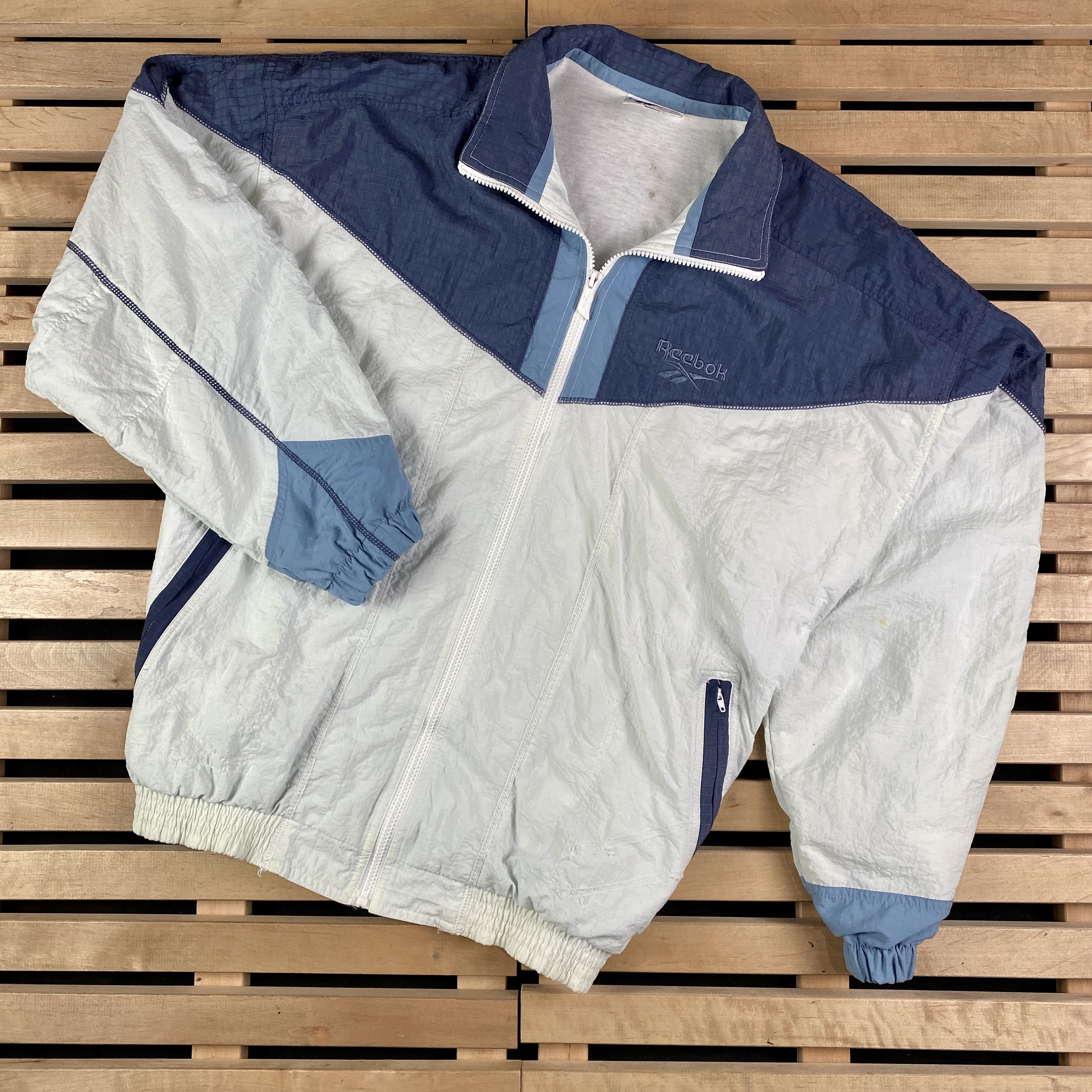 Reebok × Vintage Men’s Bomber Jacket Reebok Vintage Size L Size US L / EU 52-54 / 3 - 1 Thumbnail