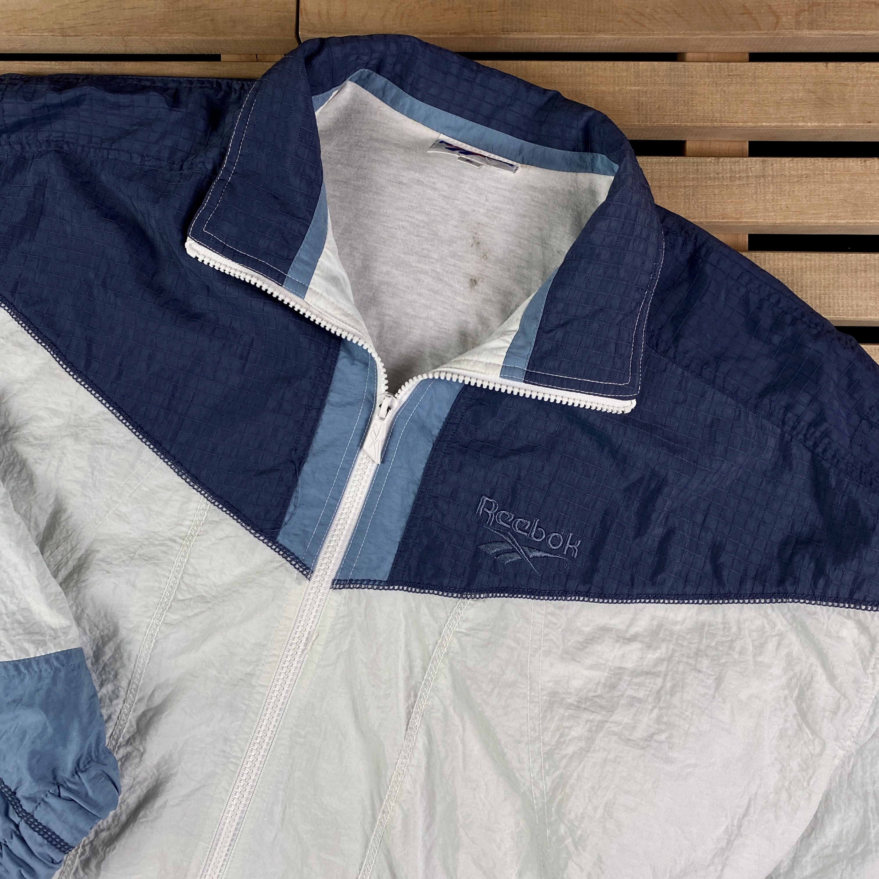 Reebok × Vintage Men’s Bomber Jacket Reebok Vintage Size L Size US L / EU 52-54 / 3 - 2 Thumbnail