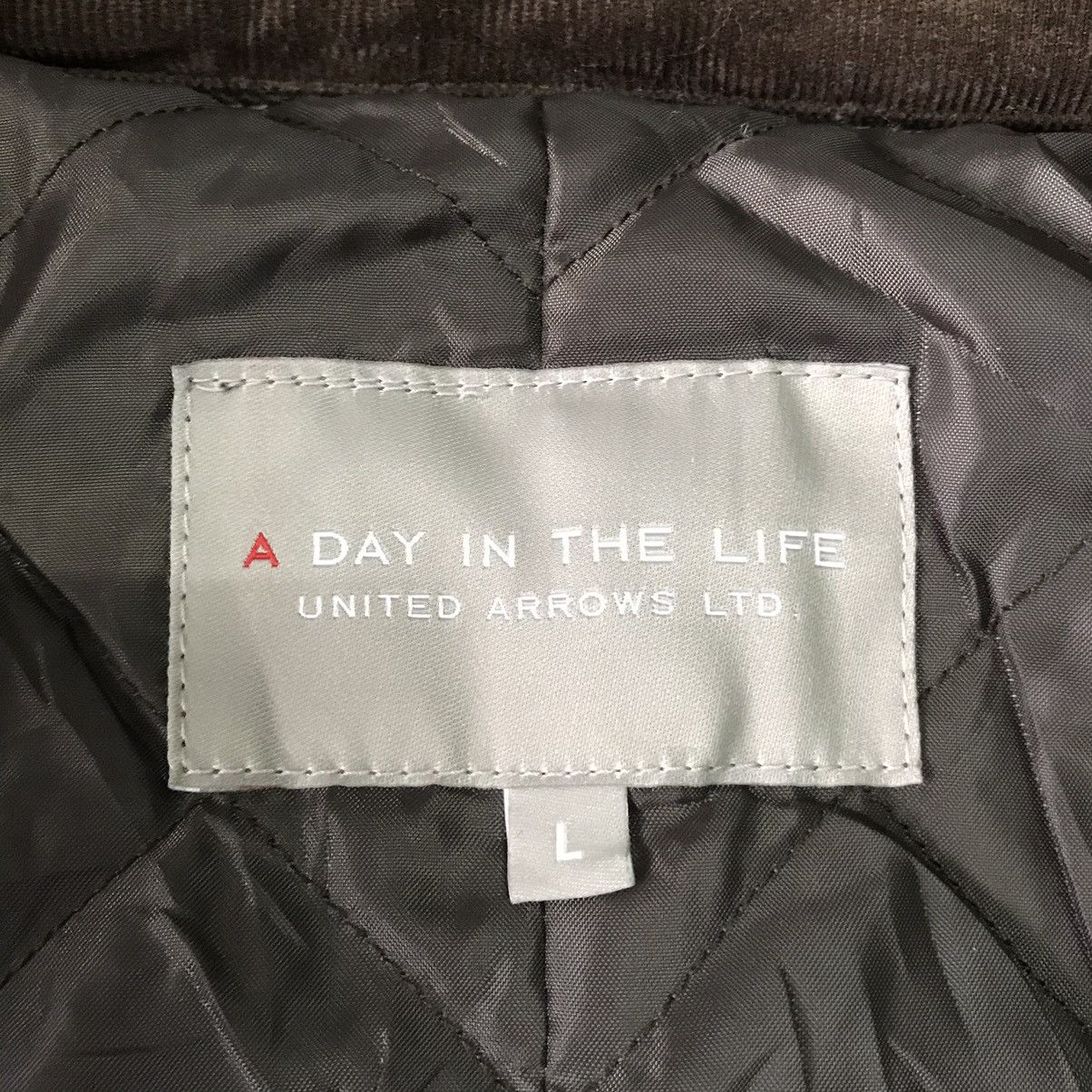 United Arrows Blend Wool Camo Style Jacket Hooded Size US L / EU 52-54 / 3 - 17 Thumbnail