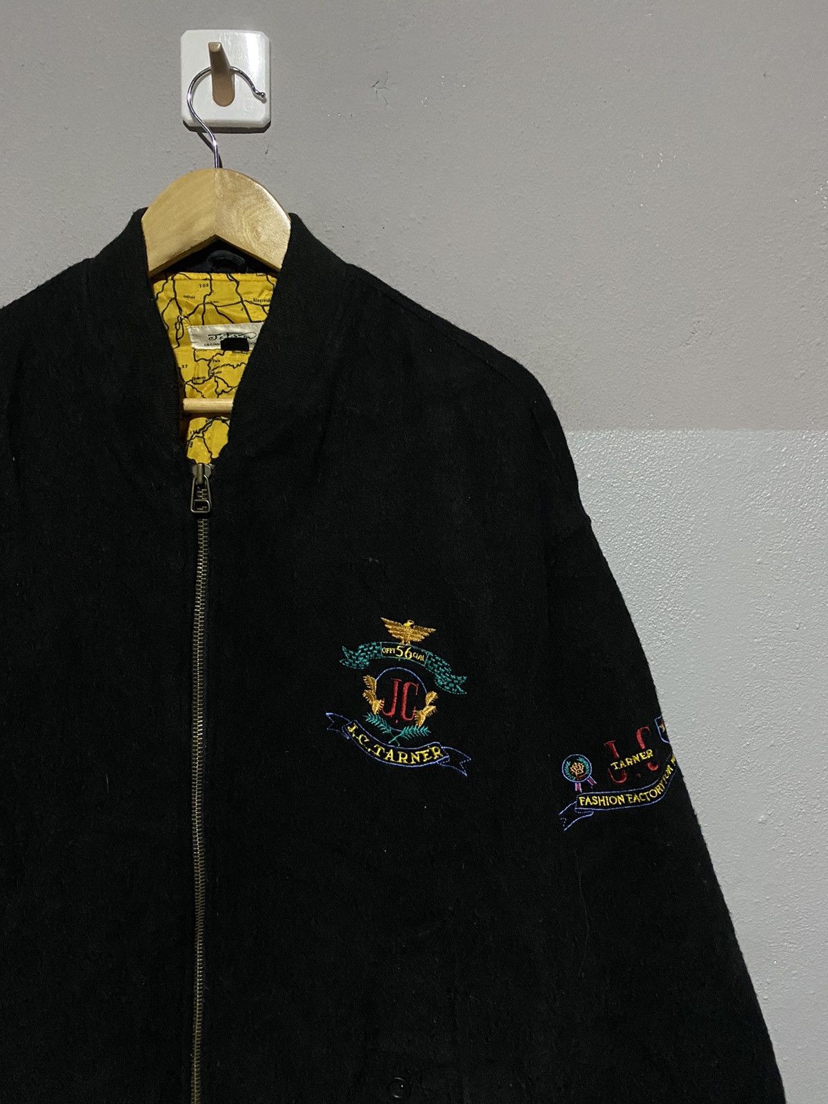 Vintage Vintage JC Tarner Bomber Jacket – Unisex Retro Outerwear Size US L / EU 52-54 / 3 - 4 Thumbnail