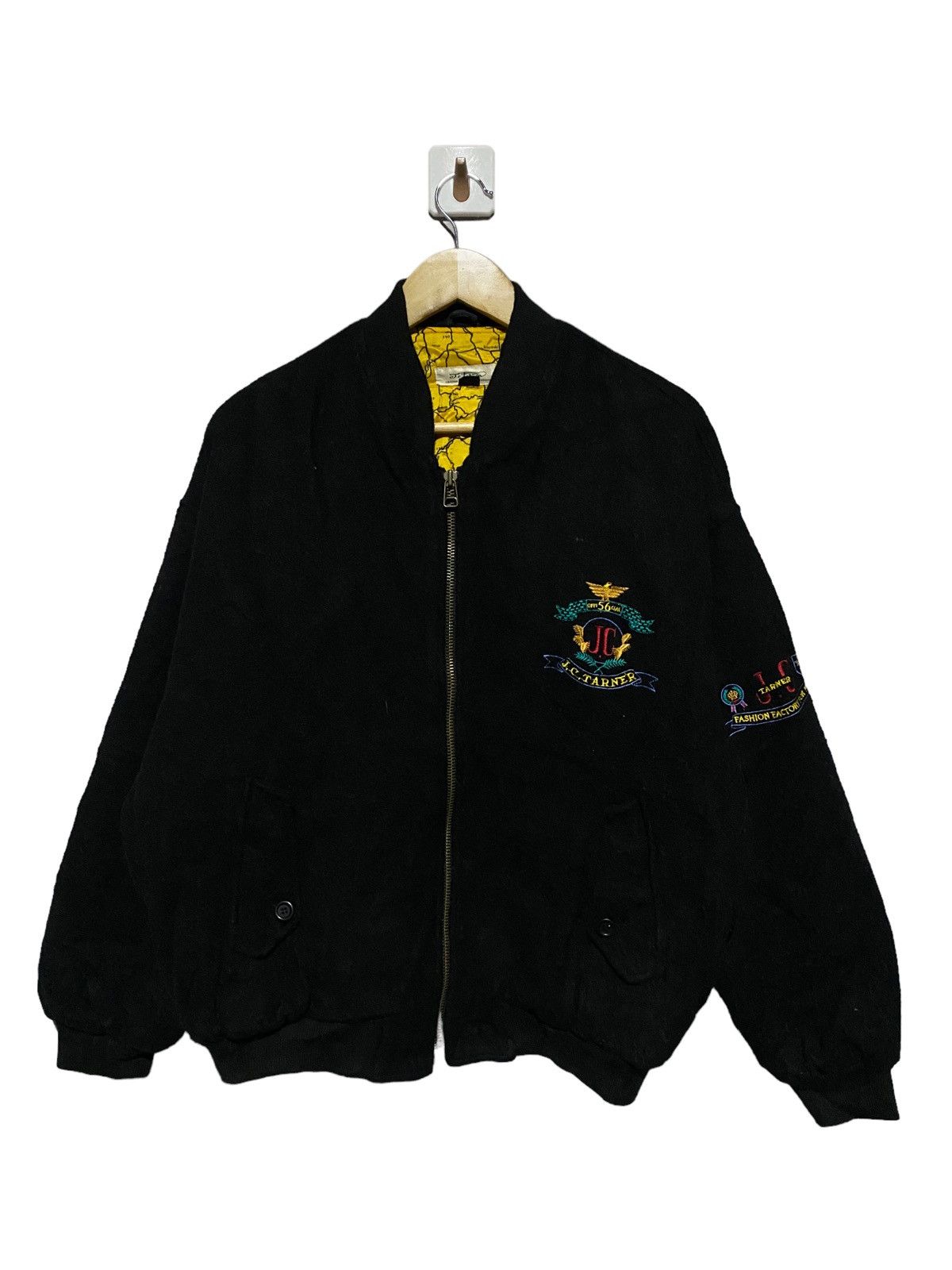 Vintage Vintage JC Tarner Bomber Jacket – Unisex Retro Outerwear Size US L / EU 52-54 / 3 - 1 Thumbnail