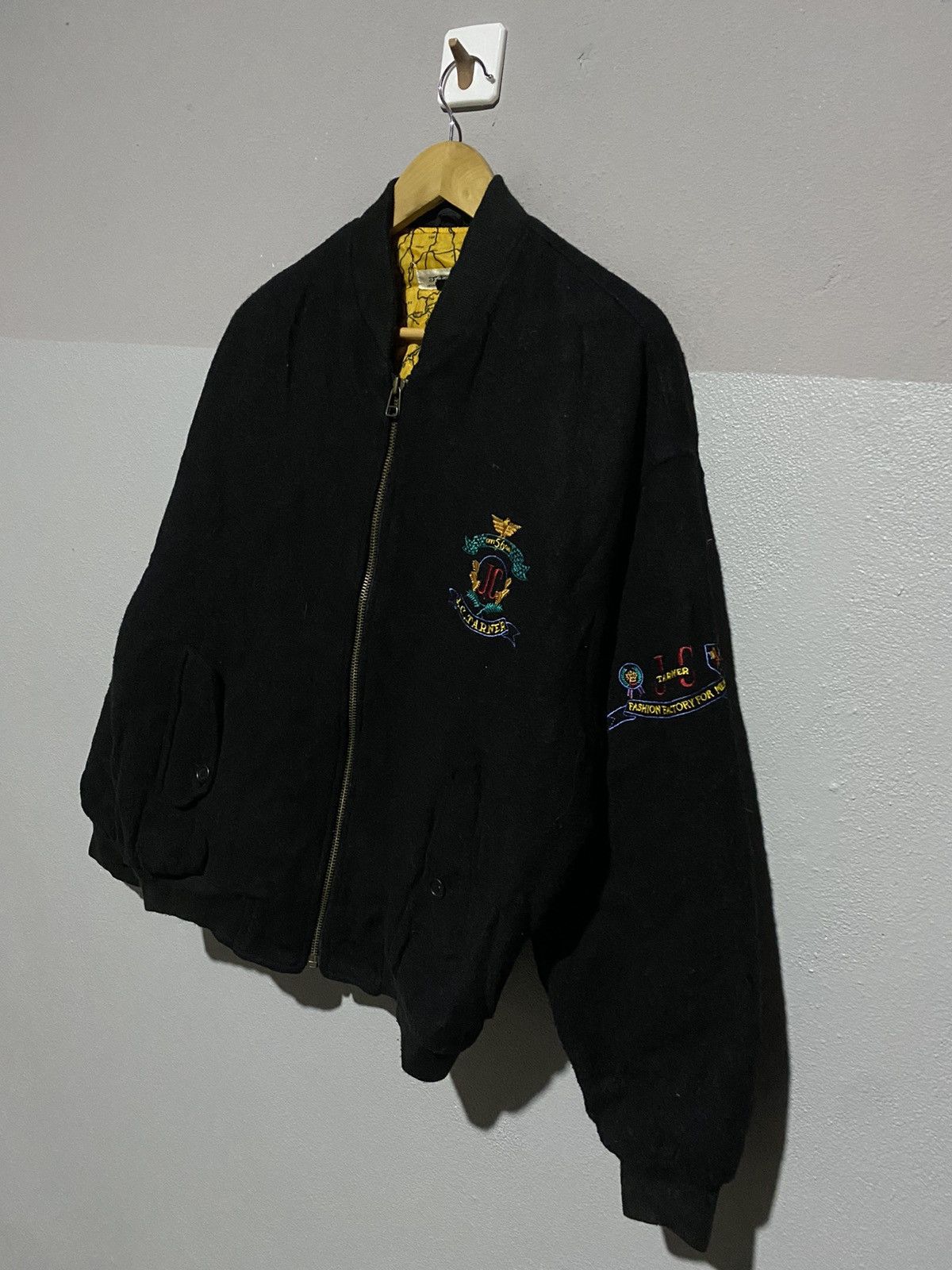 Vintage Vintage JC Tarner Bomber Jacket – Unisex Retro Outerwear Size US L / EU 52-54 / 3 - 6 Thumbnail
