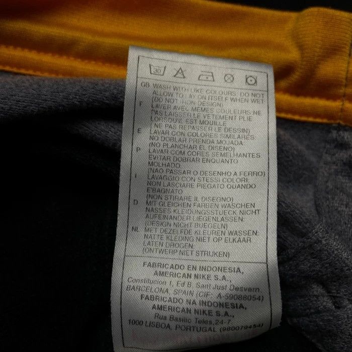 Nike × Vintage Mens Bomber Jacket Nike Back Big Logo Size XL Vintage Size US XL / EU 56 / 4 - 7 Thumbnail