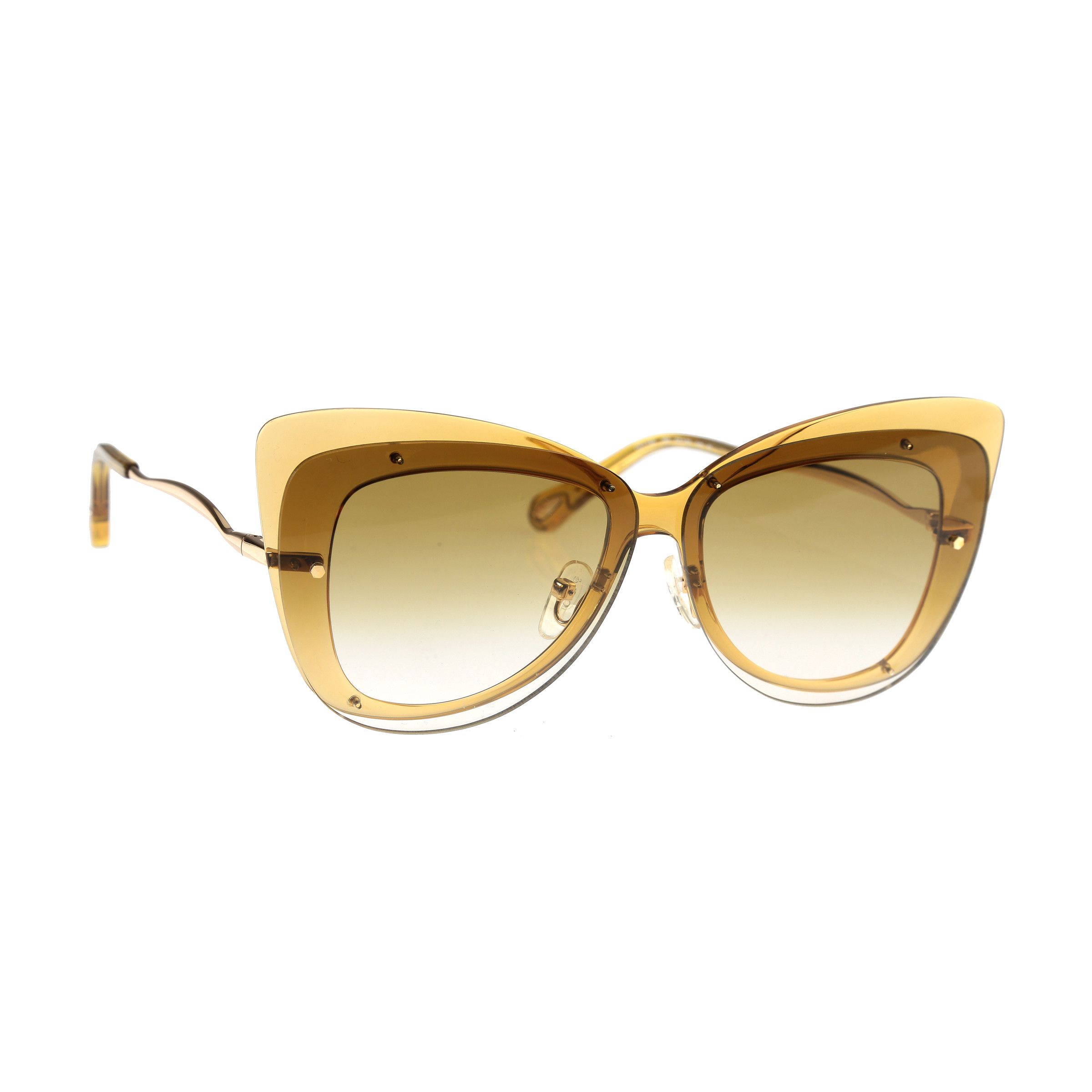 Chloe Chloe DREE Cat Eye Yellow Sunglasses CE175S Size ONE SIZE - 2 Thumbnail