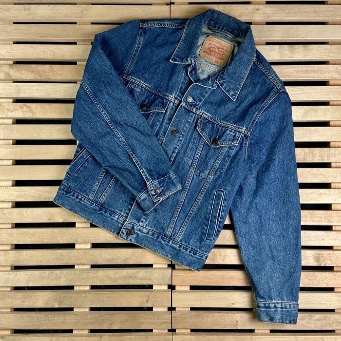 Levi's × Levi's Vintage Clothing × Vintage Mens Jeans Jacket Levis Denim Size S Vintage Size US S / EU 44-46 / 1 - 1 Thumbnail