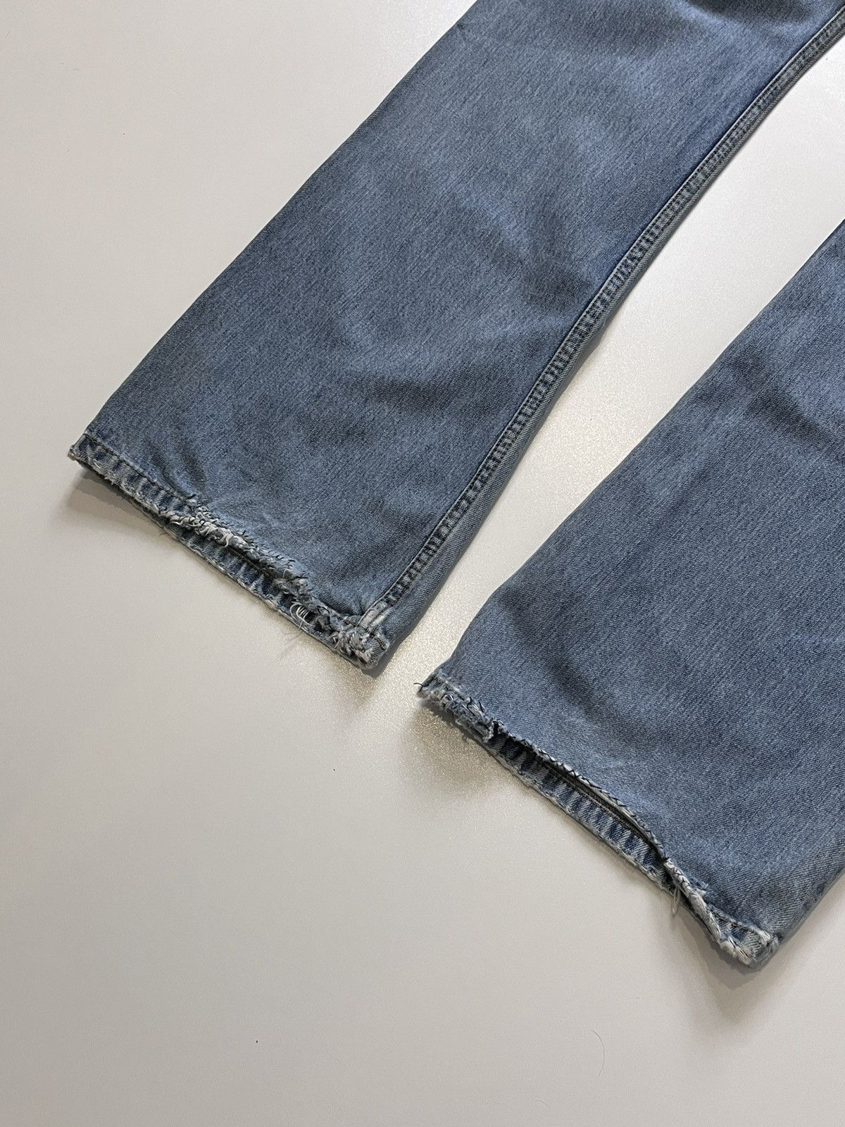 FCUK Fcuk Vintage Distressed Denim Pants Jeans Flared y2k Size US 28 / EU 44 - 11 Thumbnail