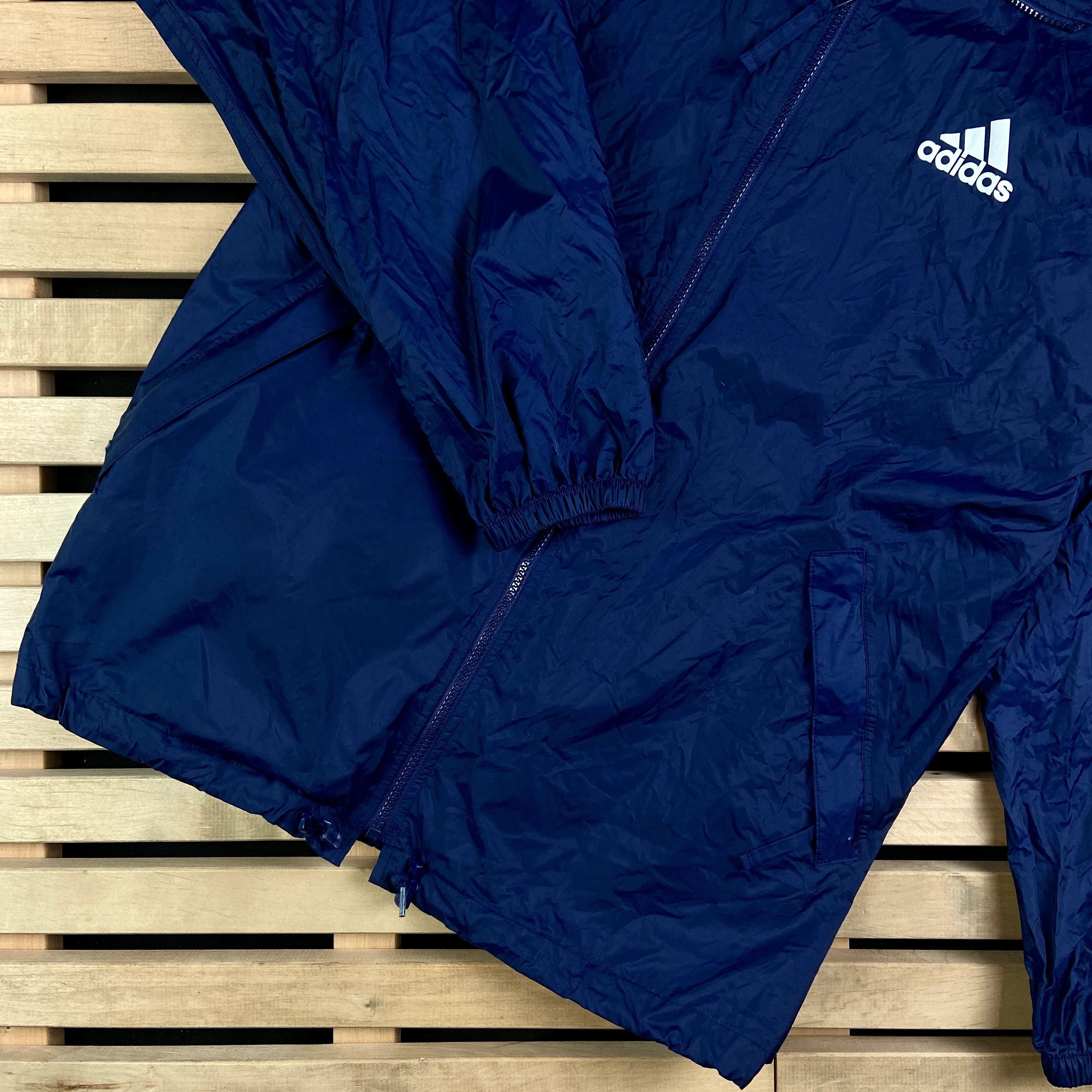 Adidas × Vintage Mens Hooded Jacket Adidas Vintage Size M Size US M / EU 48-50 / 2 - 3 Thumbnail