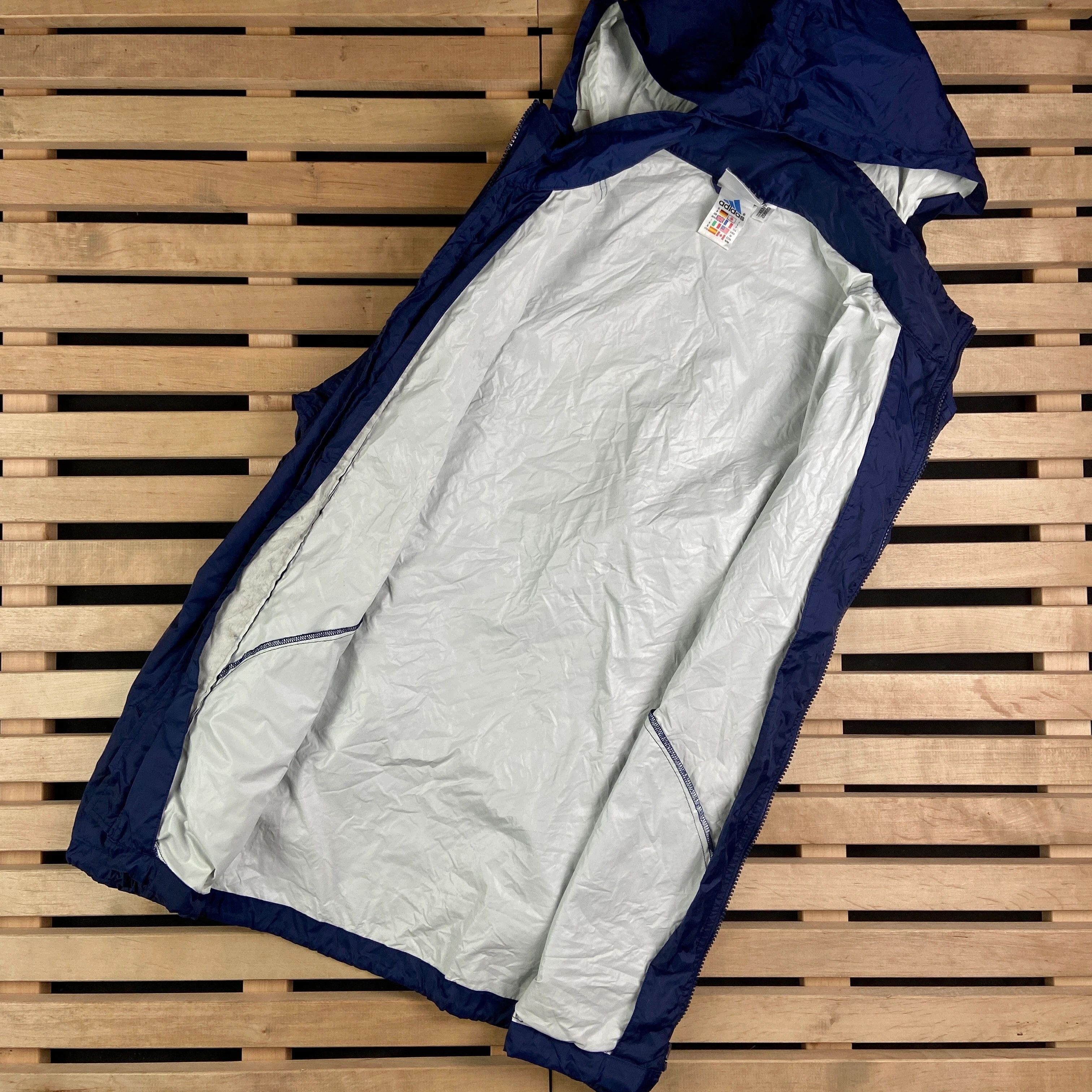 Adidas × Vintage Mens Hooded Jacket Adidas Vintage Size M Size US M / EU 48-50 / 2 - 9 Thumbnail