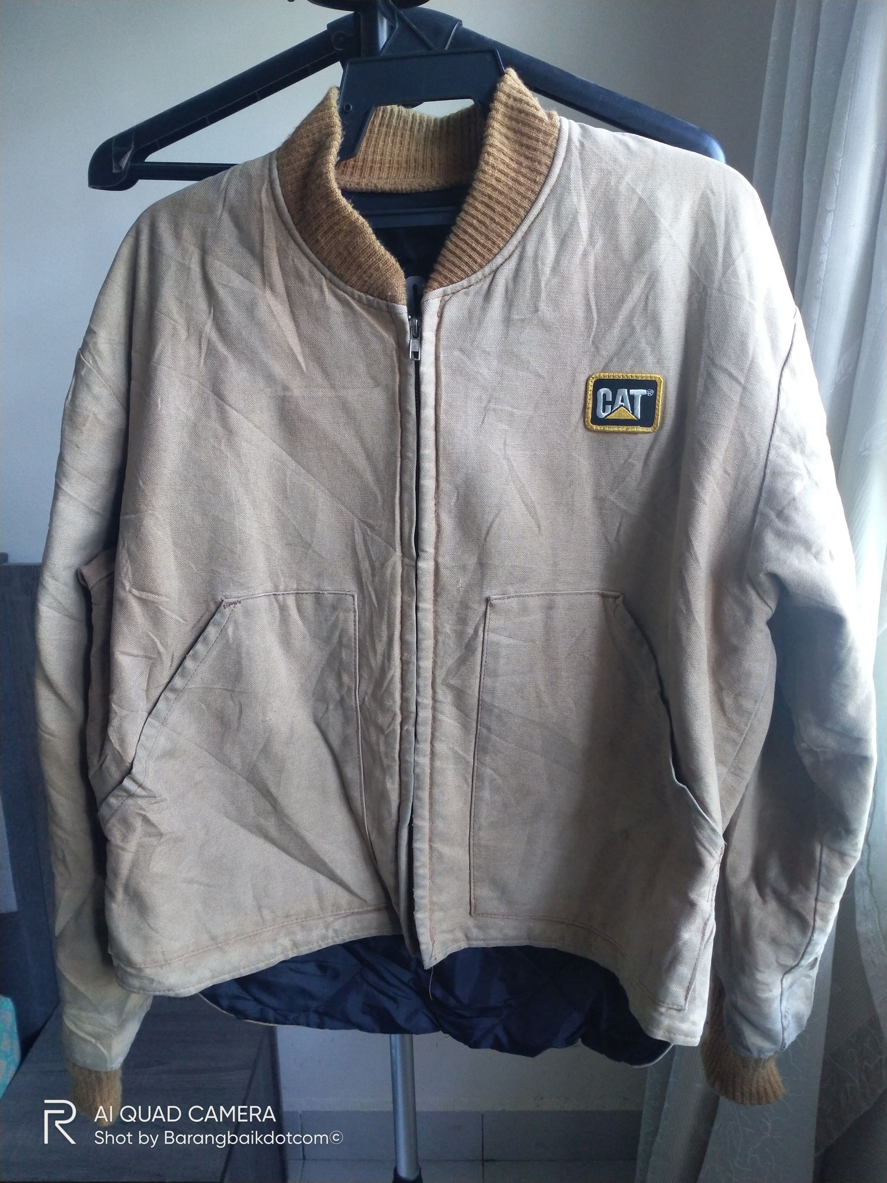 Caterpillar Caterpillar USA quilted cropped zipper jacket Size US M / EU 48-50 / 2 - 1 Thumbnail