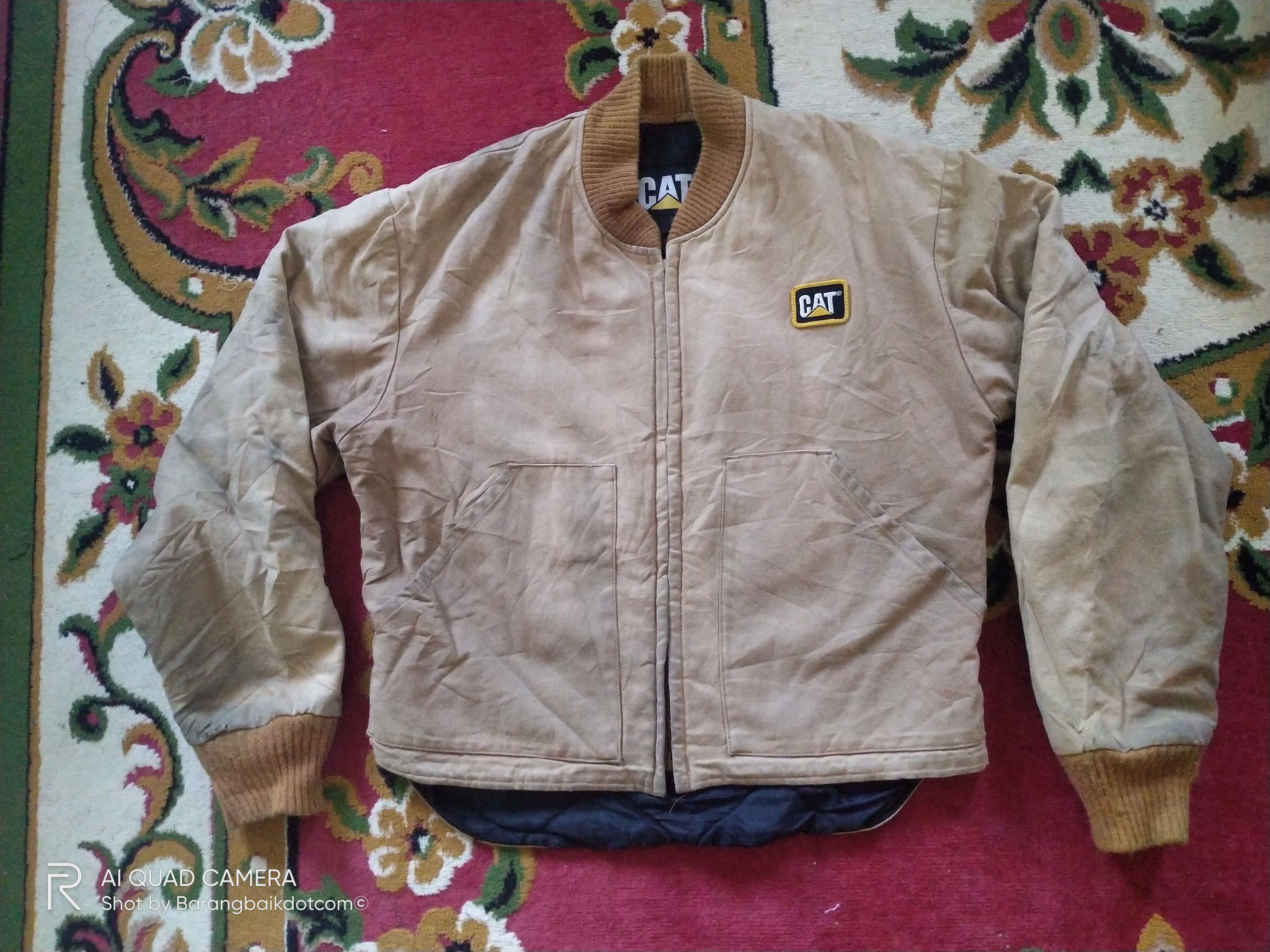 Caterpillar Caterpillar USA quilted cropped zipper jacket Size US M / EU 48-50 / 2 - 6 Thumbnail