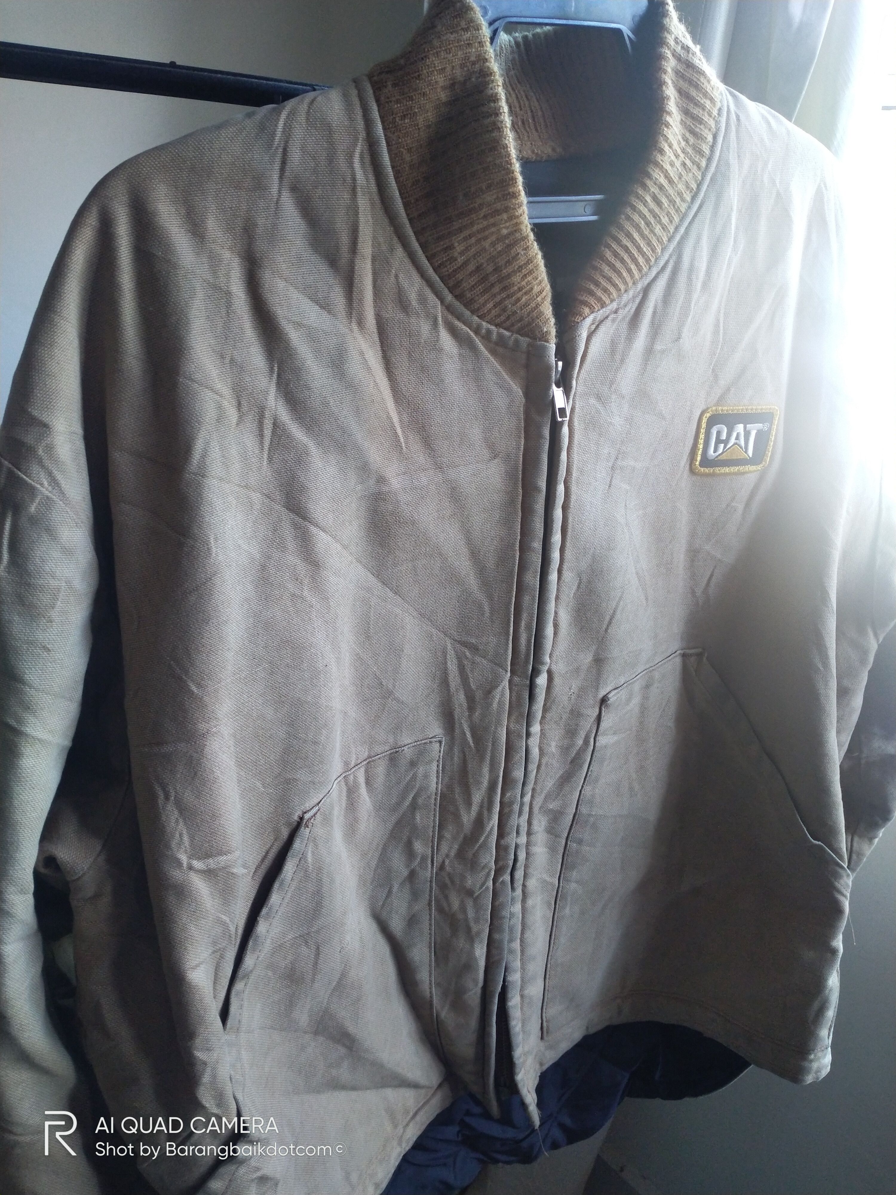 Caterpillar Caterpillar USA quilted cropped zipper jacket Size US M / EU 48-50 / 2 - 2 Thumbnail