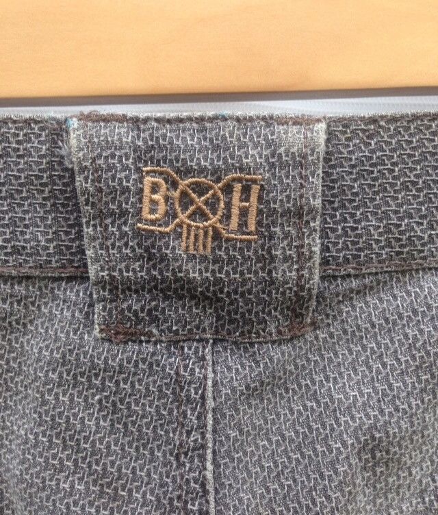 Bounty Hunter × Japanese Brand Bounty Hunter Snake Skin Style Print Tartan Pants Size US 34 / EU 50 - 4 Thumbnail