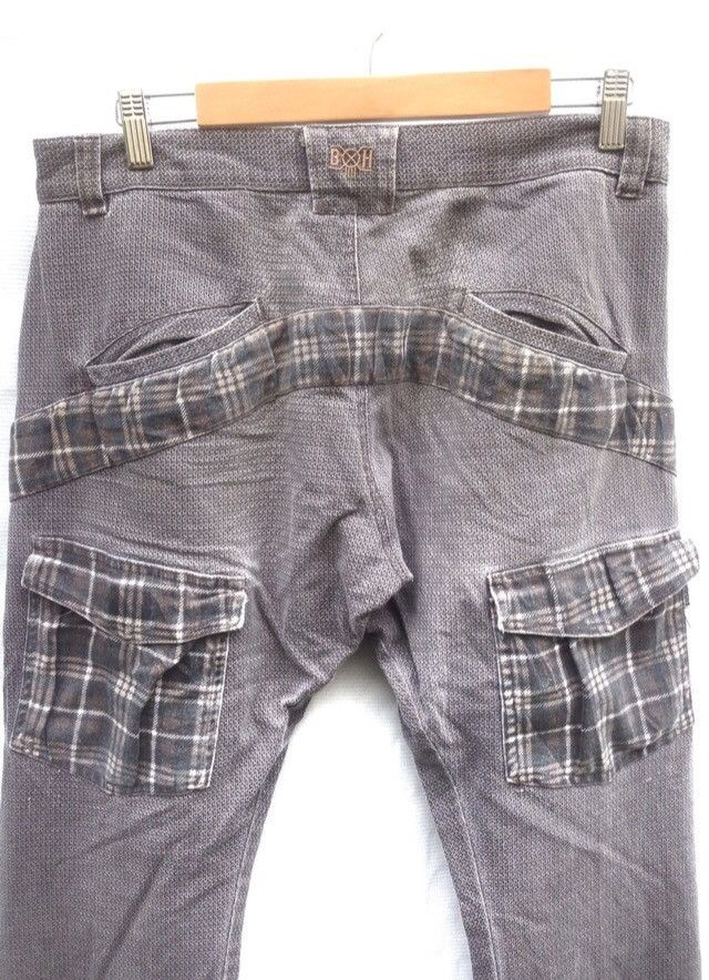 Bounty Hunter × Japanese Brand Bounty Hunter Snake Skin Style Print Tartan Pants Size US 34 / EU 50 - 2 Thumbnail