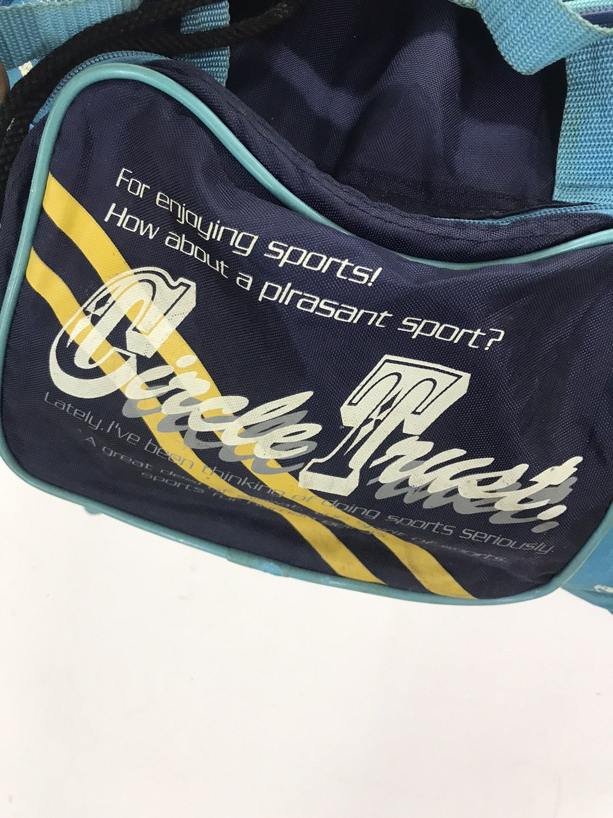 Japanese Brand × Vintage Vintage japan 80s90s rucksack drawstring distressedbackpack Size ONE SIZE - 3 Thumbnail