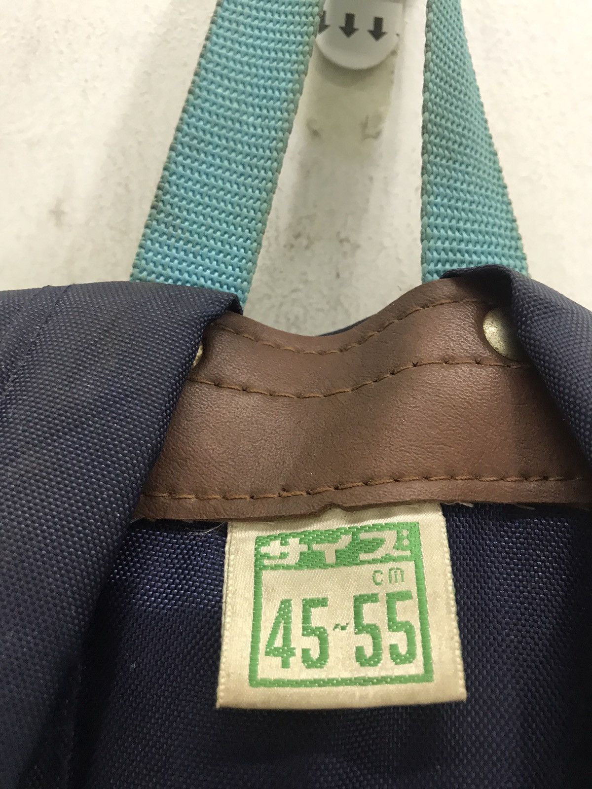 Japanese Brand × Vintage Vintage japan 80s90s rucksack drawstring distressedbackpack Size ONE SIZE - 9 Thumbnail