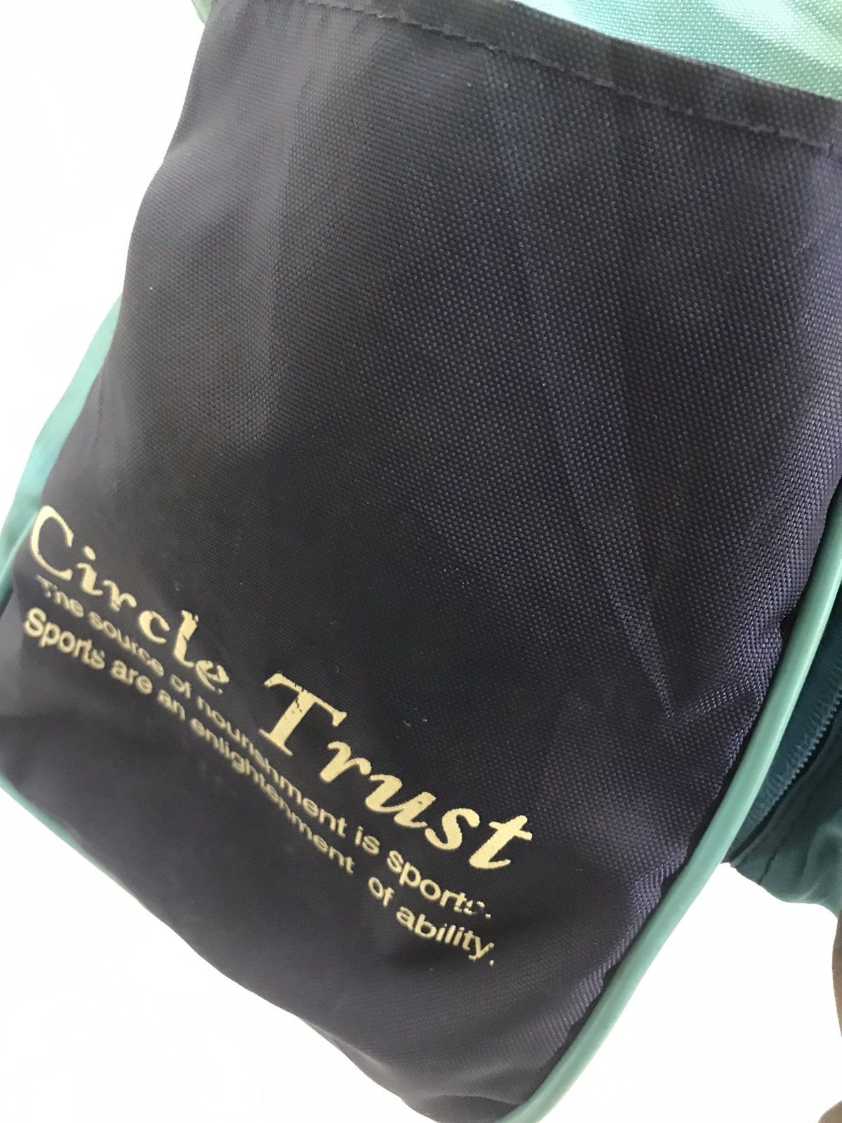 Japanese Brand × Vintage Vintage japan 80s90s rucksack drawstring distressedbackpack Size ONE SIZE - 5 Thumbnail