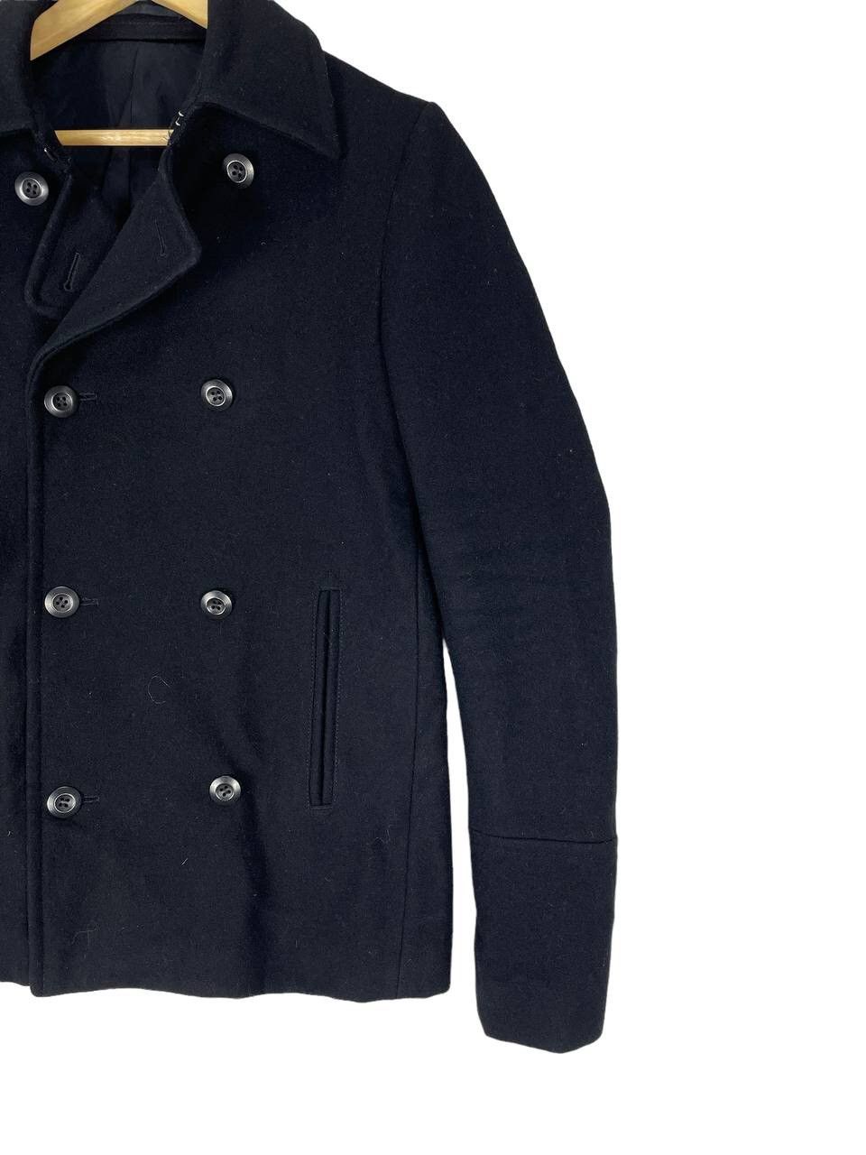 Attachment 🔥Attachment Kazuyuki Kumagai Double Breast Wool Coat Size US XXS / EU 40 - 5 Thumbnail