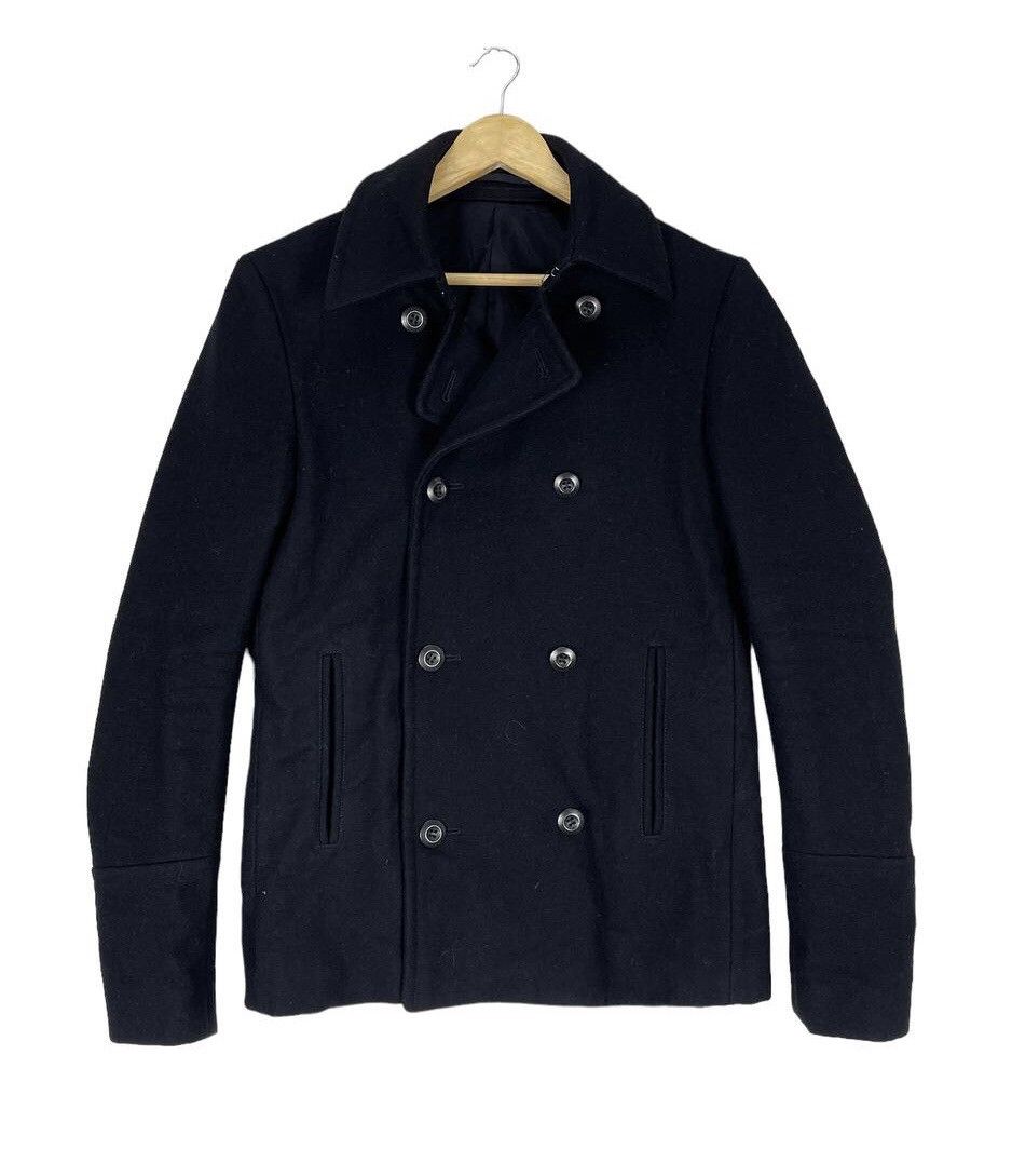 Attachment 🔥Attachment Kazuyuki Kumagai Double Breast Wool Coat Size US XXS / EU 40 - 1 Thumbnail