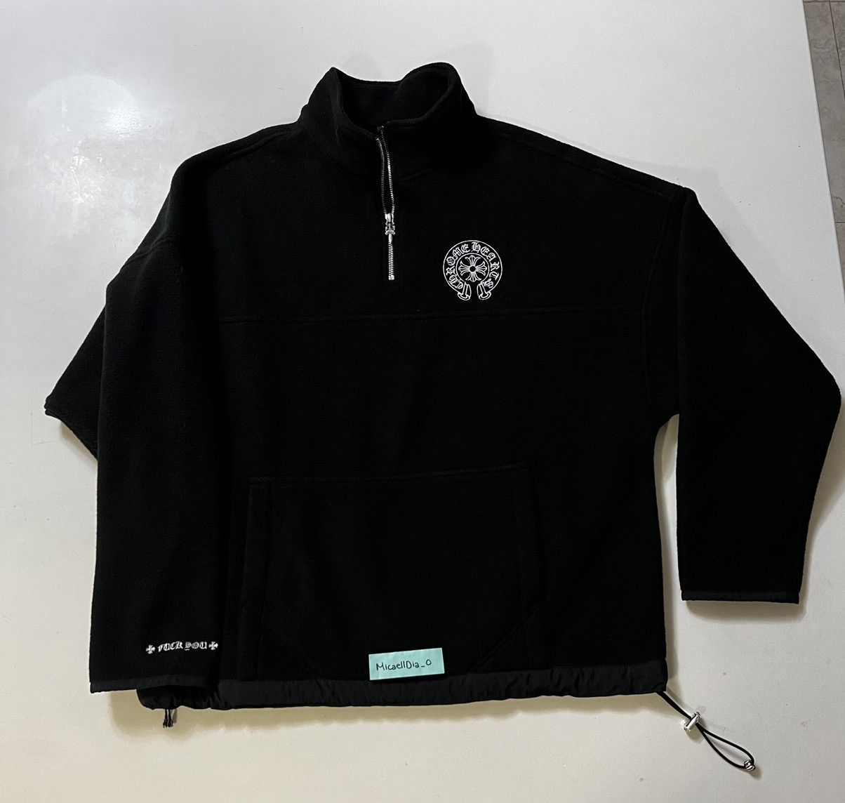 Chrome hearts fleece Quarter Zip main image 0