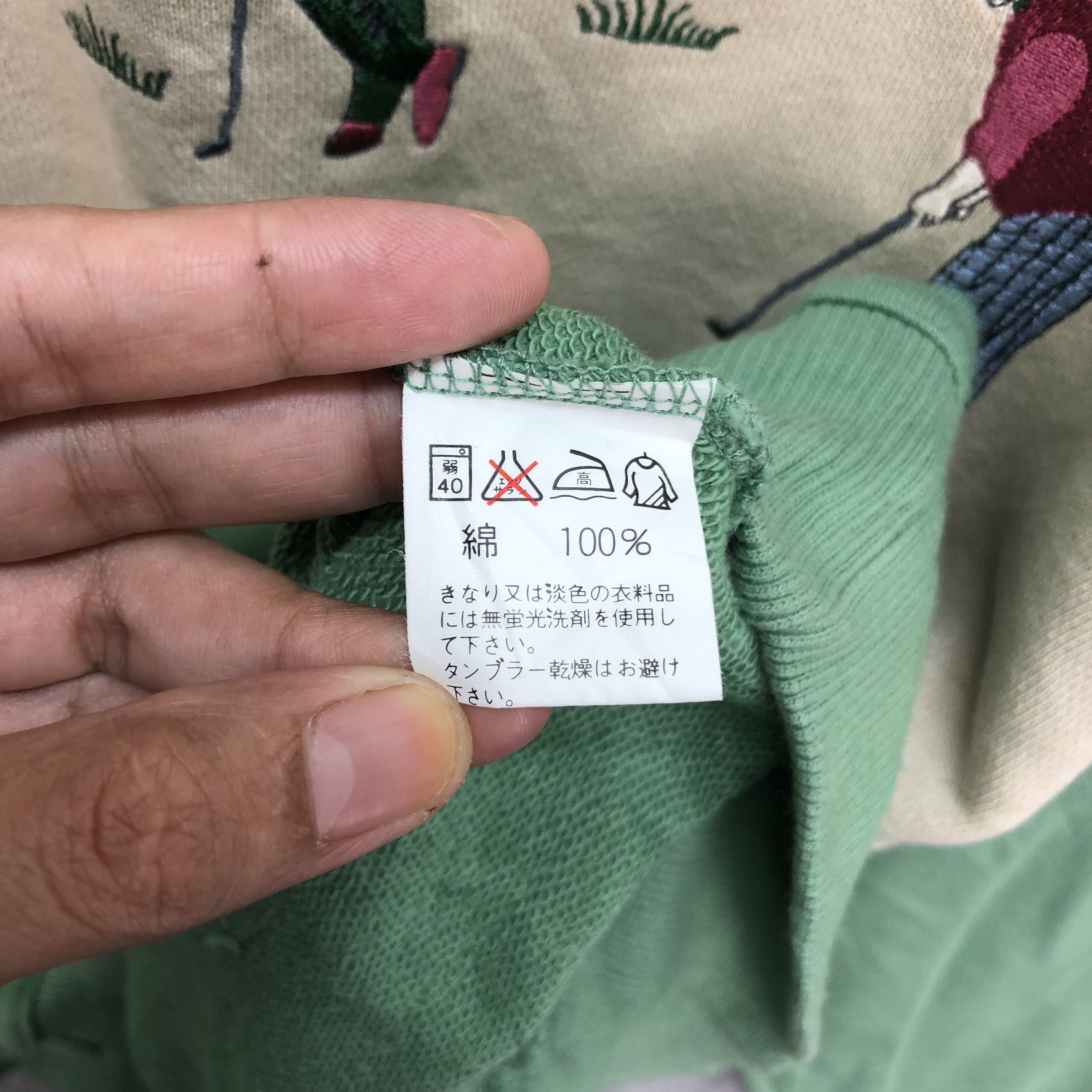 Japanese Brand DANY KUTCH GOLFER EMBROIDERY SWEATSHIRTS #5182-177 Size US L / EU 52-54 / 3 - 8 Thumbnail