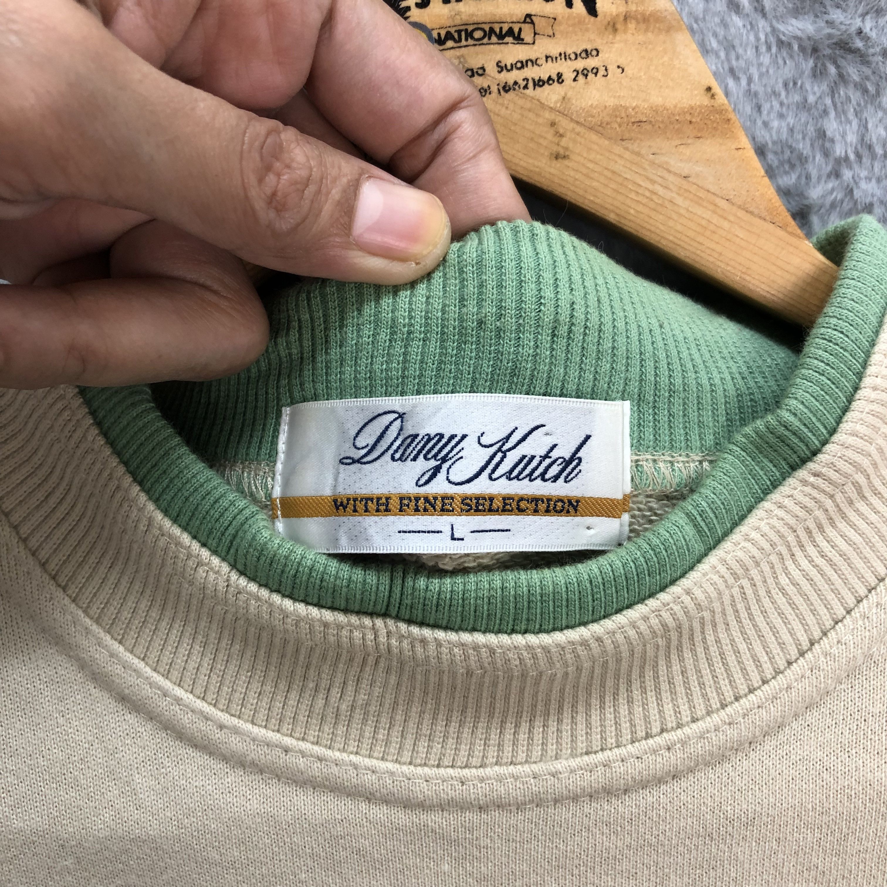 Japanese Brand DANY KUTCH GOLFER EMBROIDERY SWEATSHIRTS #5182-177 Size US L / EU 52-54 / 3 - 7 Thumbnail