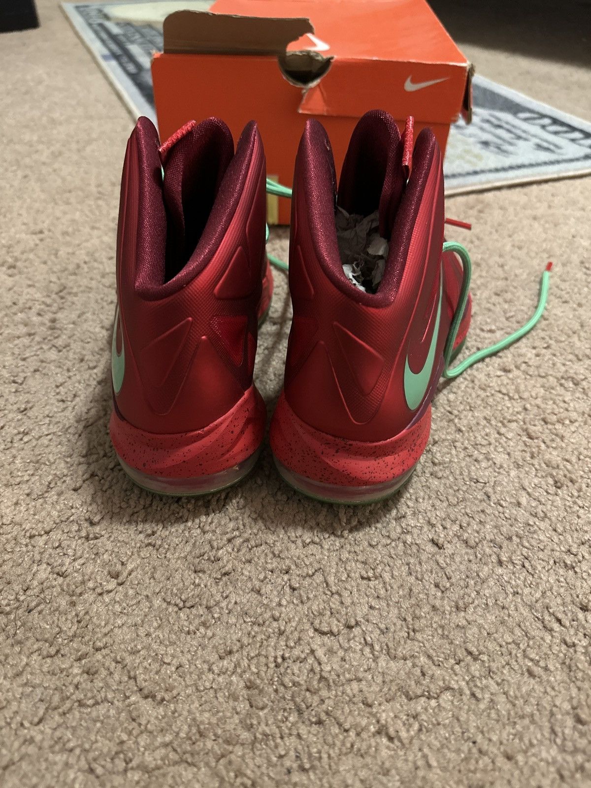 Nike Christmas Lebron x gs Size US 6.5 / EU 39-40 - 4 Thumbnail