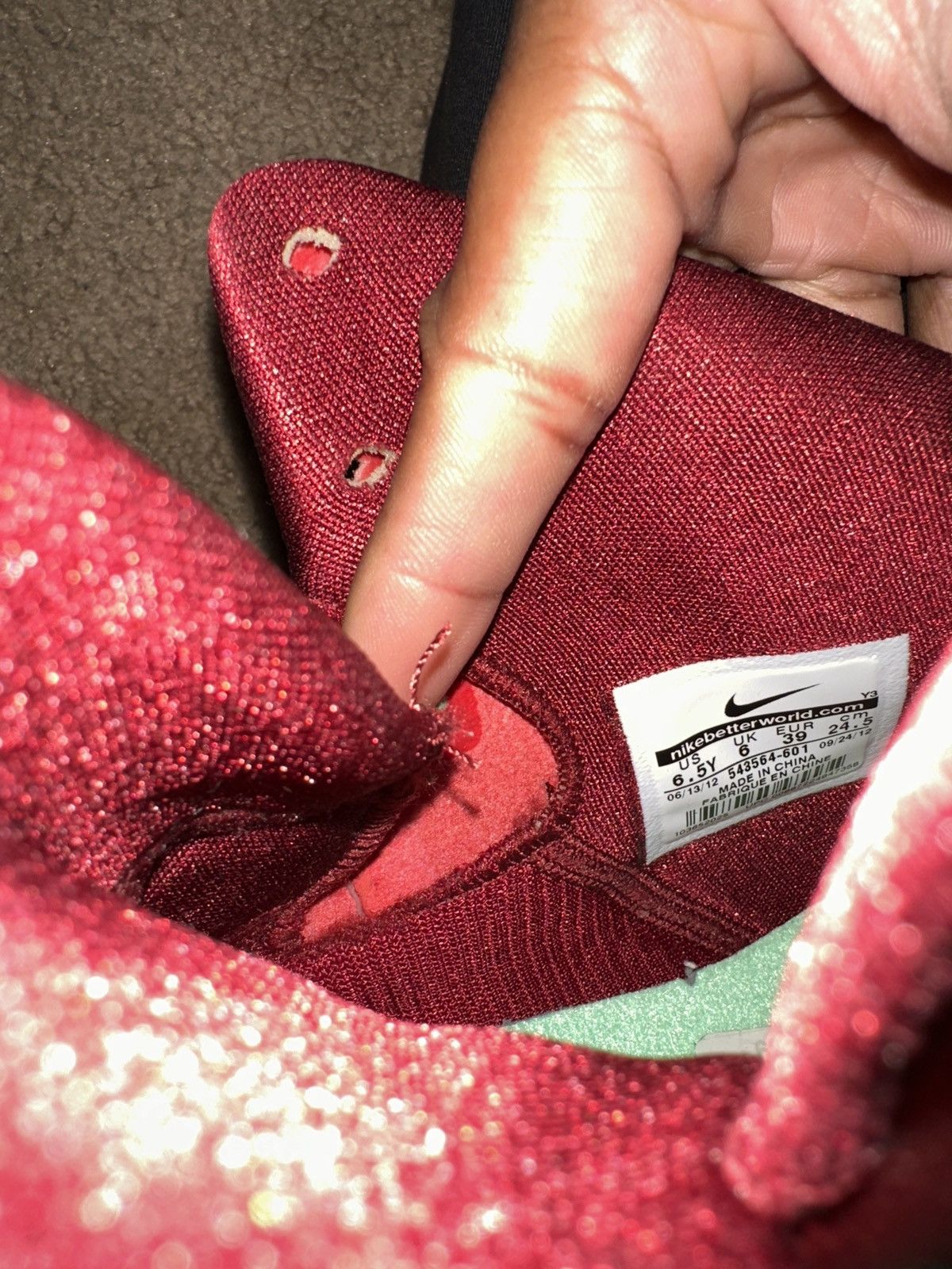 Nike Christmas Lebron x gs Size US 6.5 / EU 39-40 - 6 Thumbnail