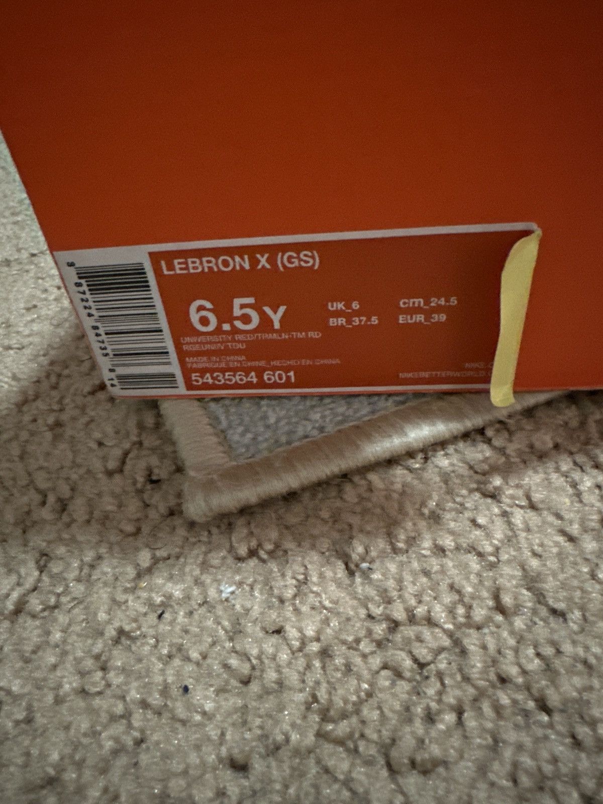Nike Christmas Lebron x gs Size US 6.5 / EU 39-40 - 7 Thumbnail