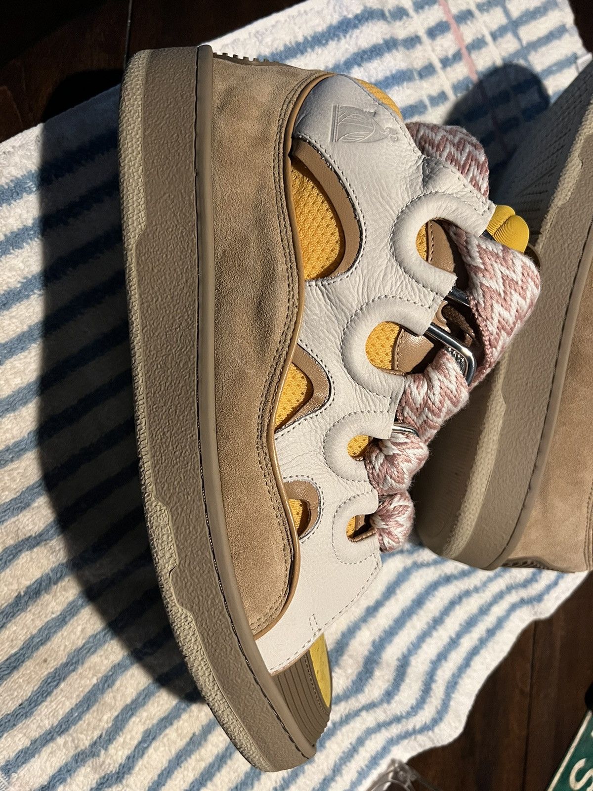 Lanvin Lanvin Curb Sneakers Size US 11 / EU 44 - 16 Thumbnail