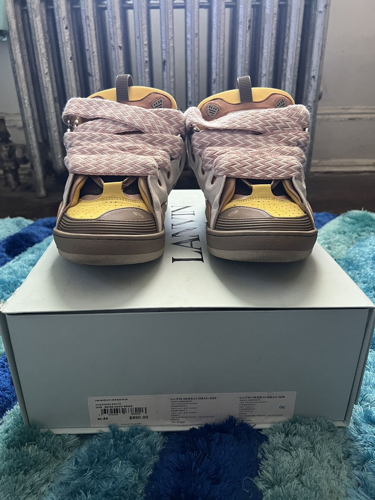Lanvin Lanvin Curb Sneakers Size US 11 / EU 44 - 1 Thumbnail