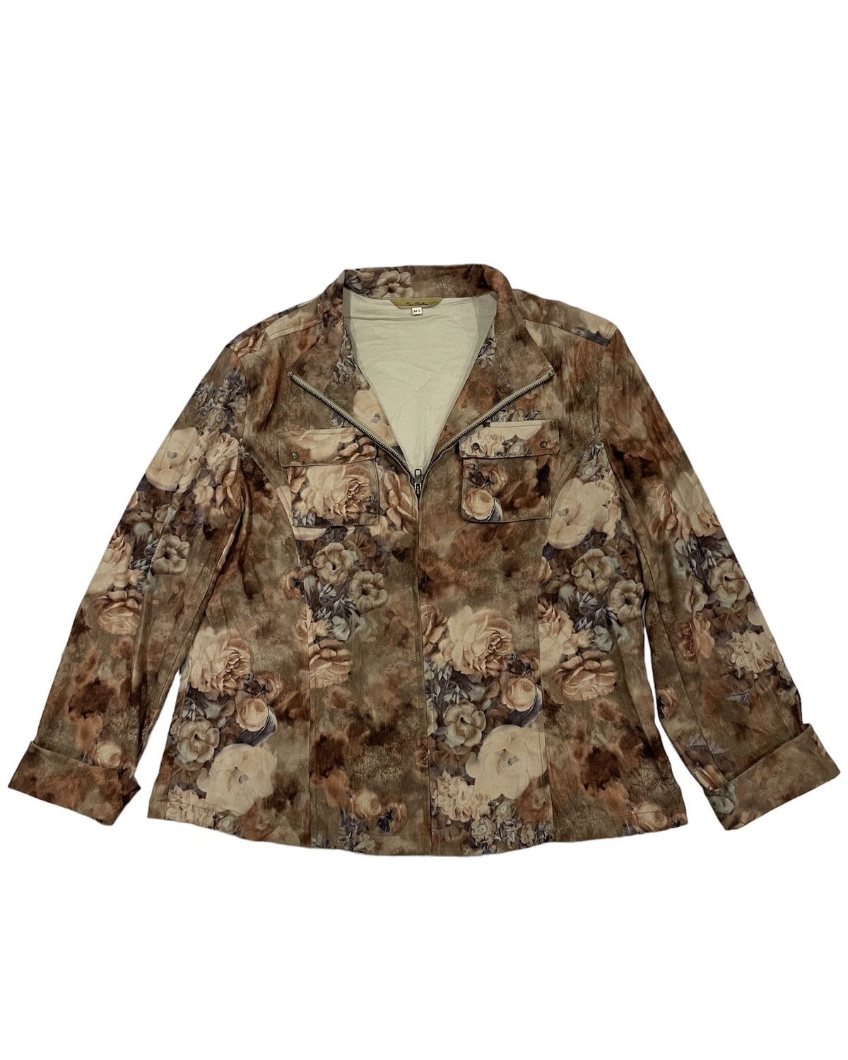 image of Good Art x Talking About The Abstraction Archival Japanese Designer Jacket Floral Abstract Hippie, 