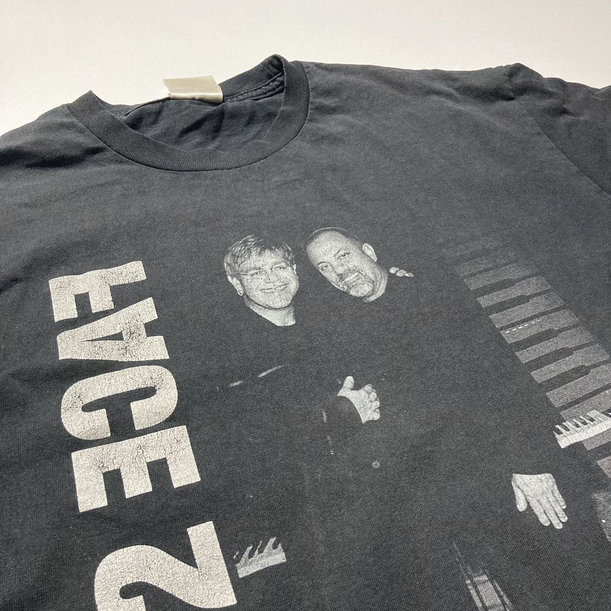 Rap Tees × Vintage vintage 00s y2k billy joel x elton john face 2 face tour tee Size US L / EU 52-54 / 3 - 2 Thumbnail
