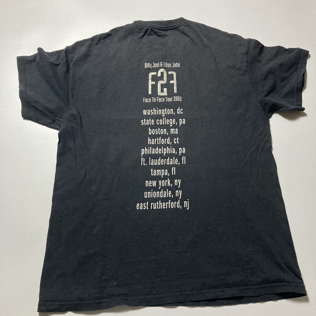 Rap Tees × Vintage vintage 00s y2k billy joel x elton john face 2 face tour tee Size US L / EU 52-54 / 3 - 7 Thumbnail