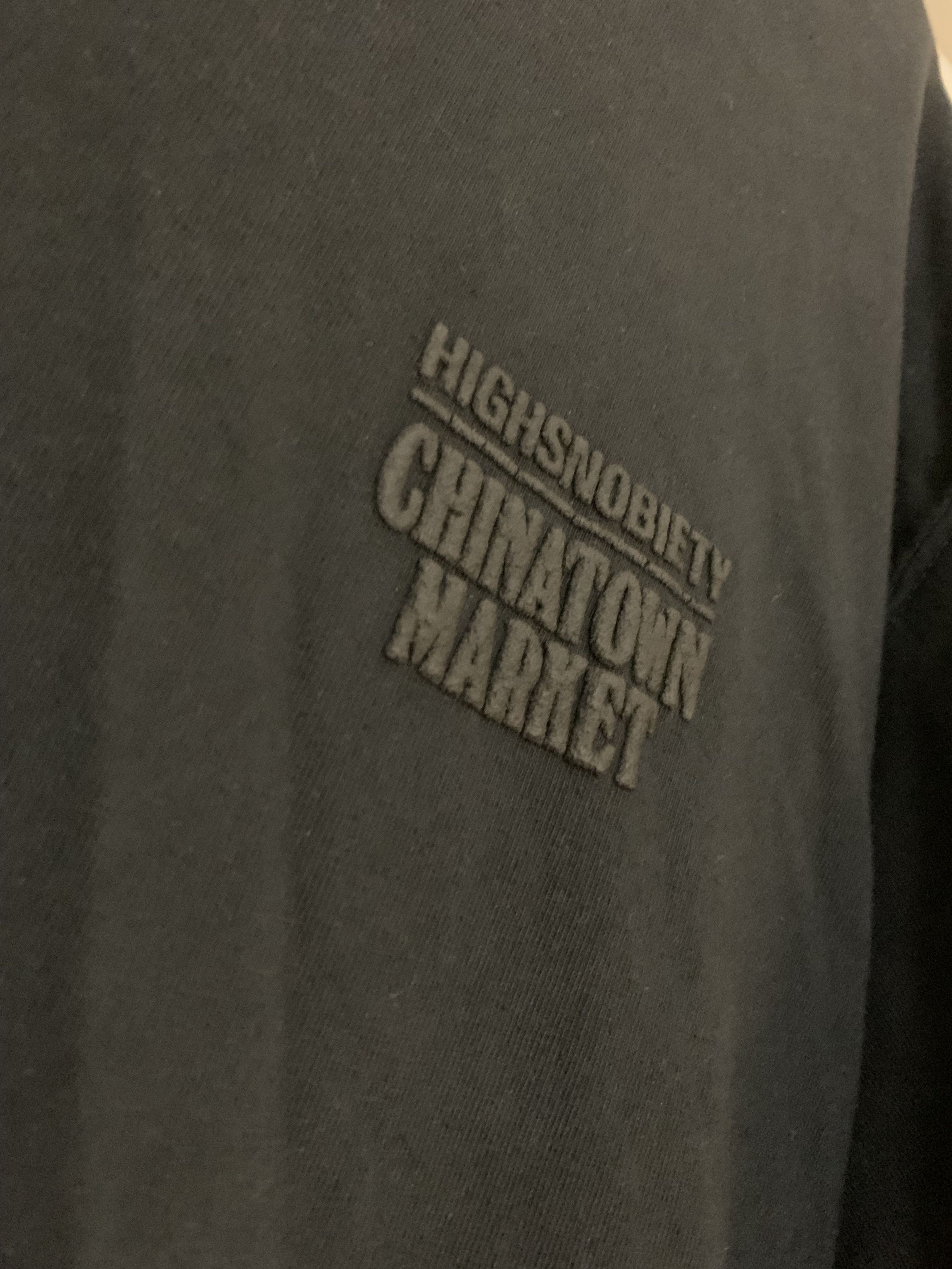 Highsnobiety Highsnobiety x Chinatown Market logo t-shirt Size US M / EU 48-50 / 2 - 3 Thumbnail